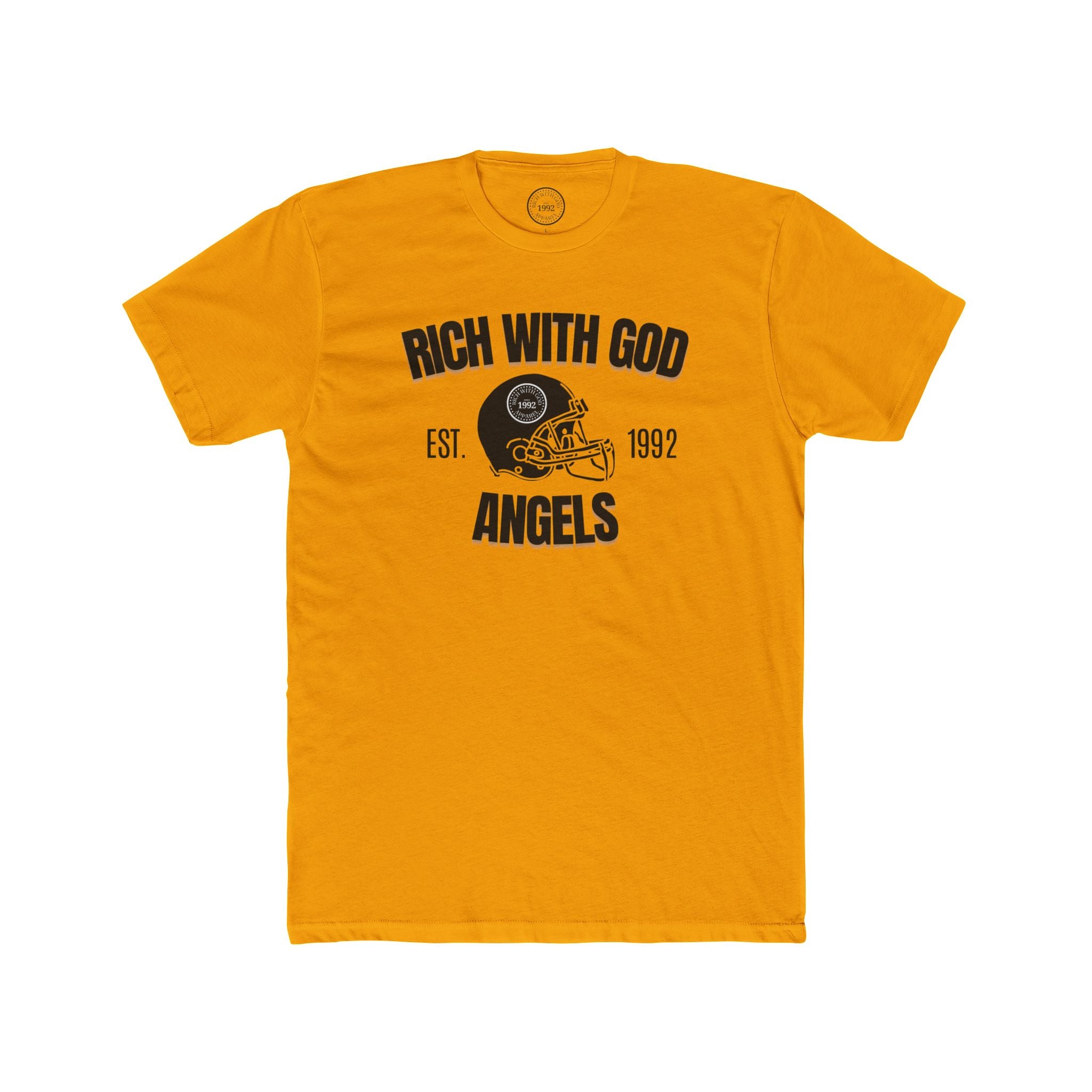 Rich With God Angels Crew Tee