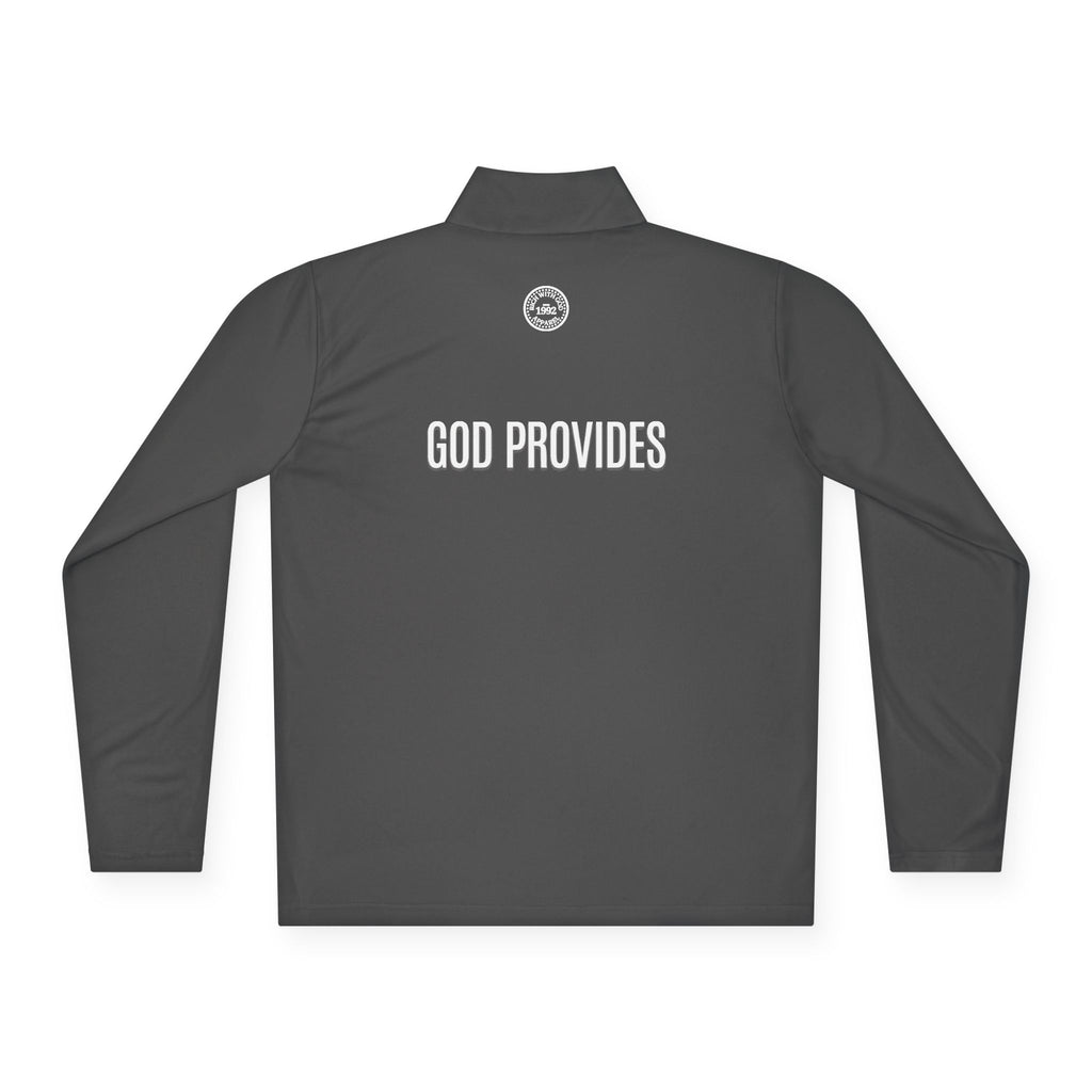 Rich With God Unisex Quarter-Zip Pullover