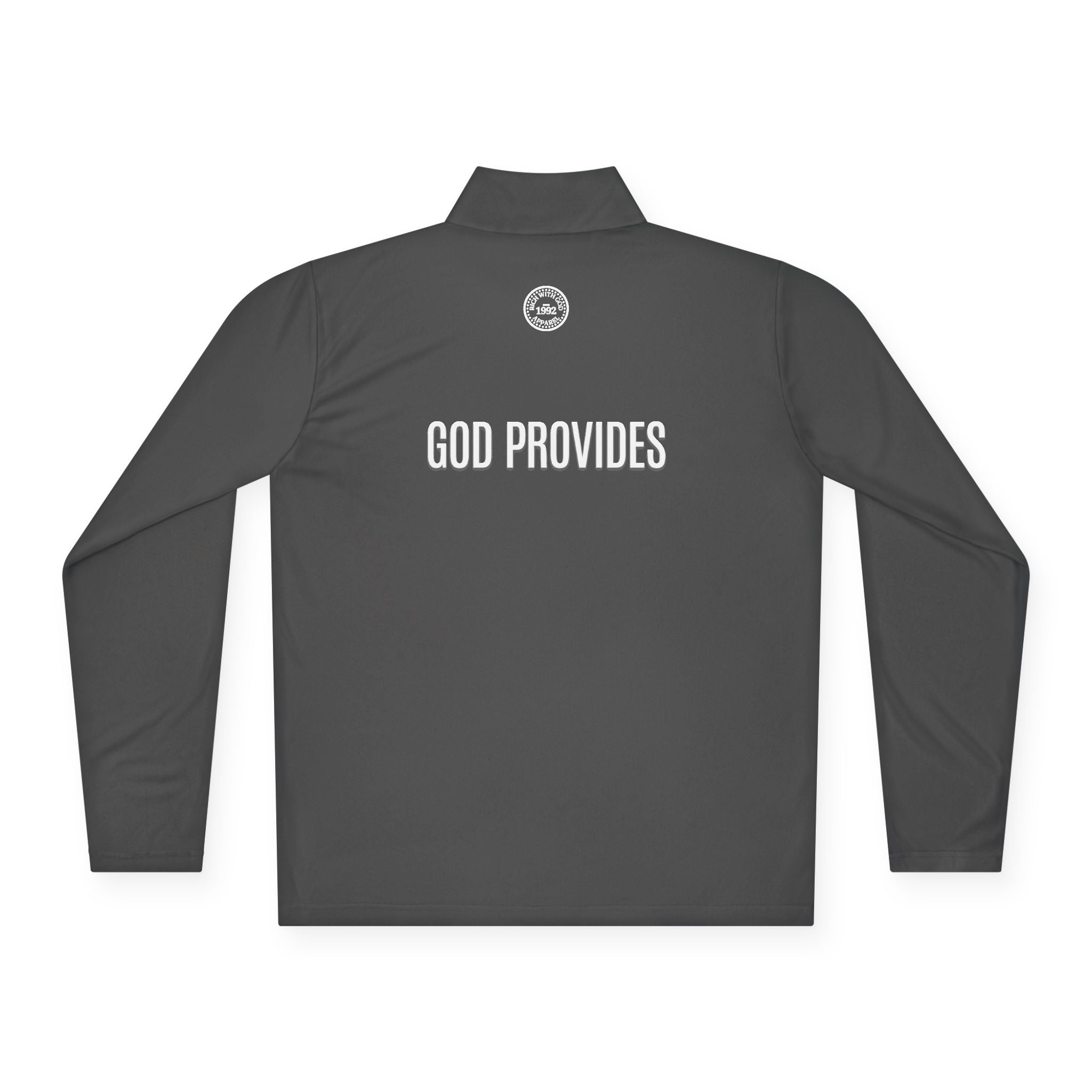 Rich With God Unisex Quarter-Zip Pullover