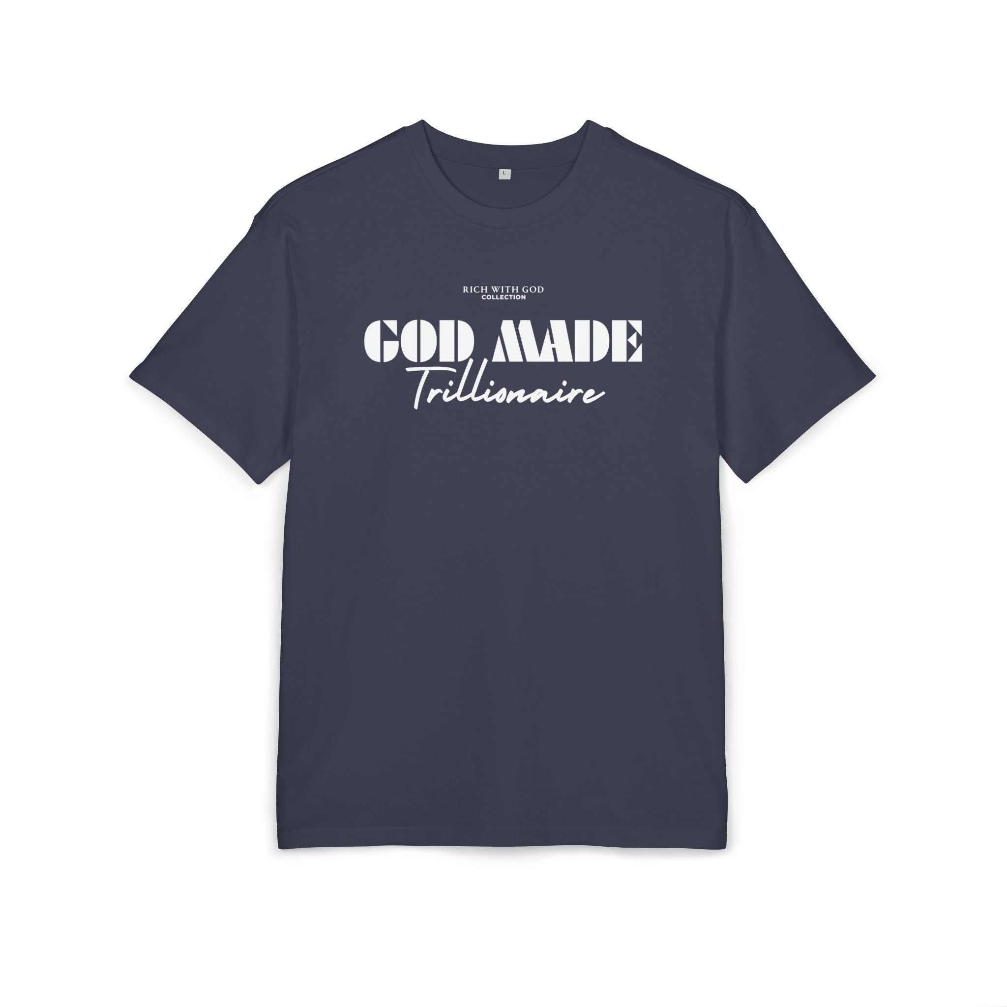 God Made Trillionaire Oversized Graphic Tee