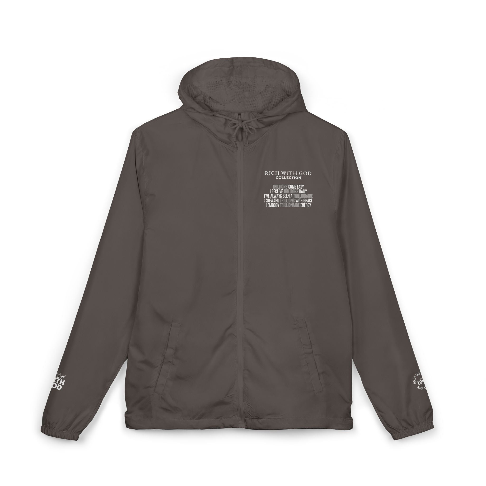 God Made Trillionaire Windbreaker Jacket