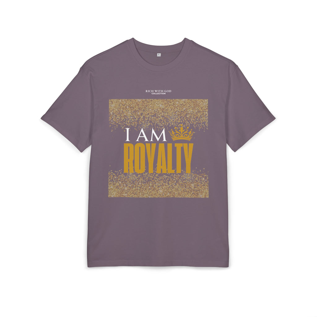 I Am Royalty Oversized Graphic Tee