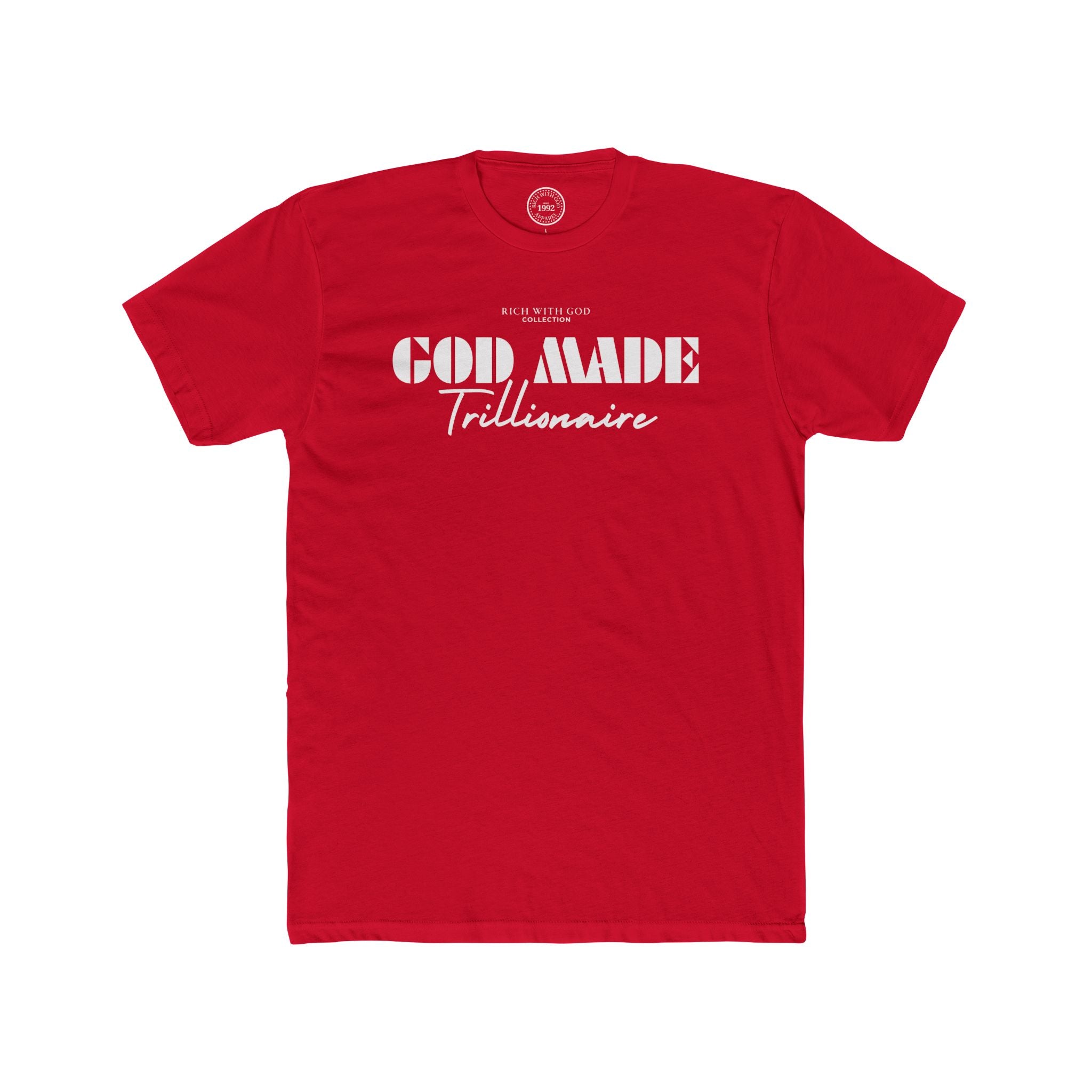 God Made Trillionaire Crew Tee