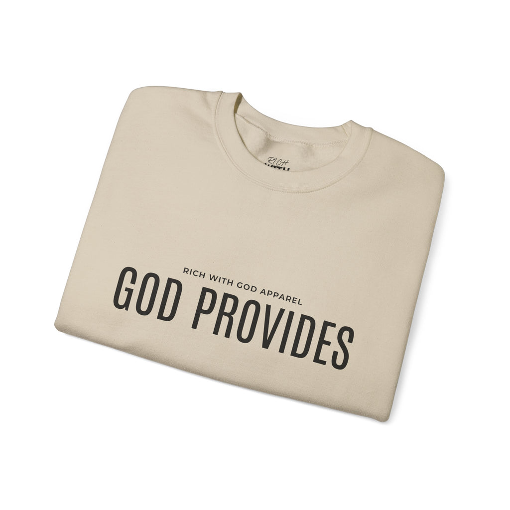 God Provides Crewneck
