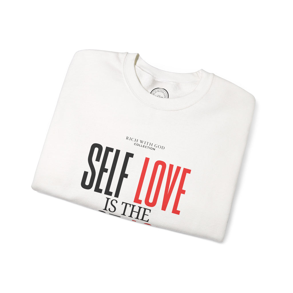 Self Love Is the Best Love Crewneck Sweatshirt