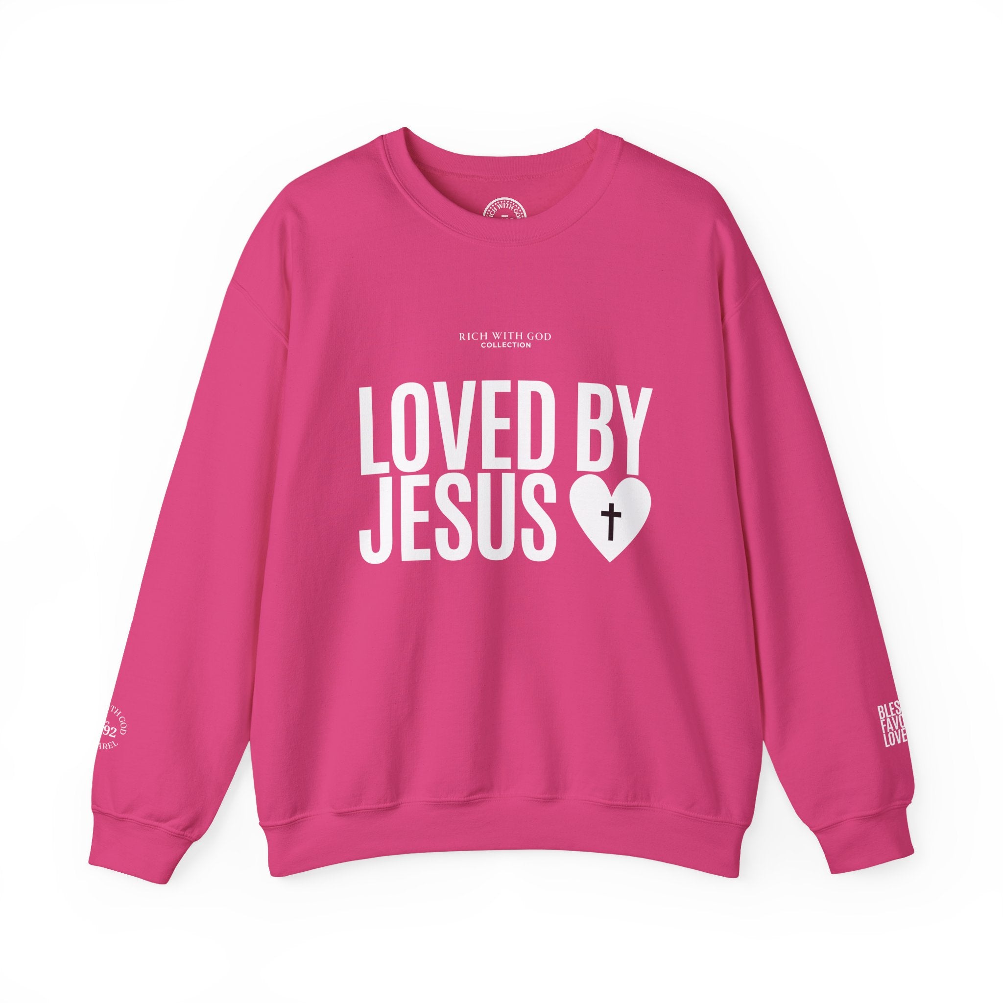 Loved By Jesus Crewneck Sweatshirt