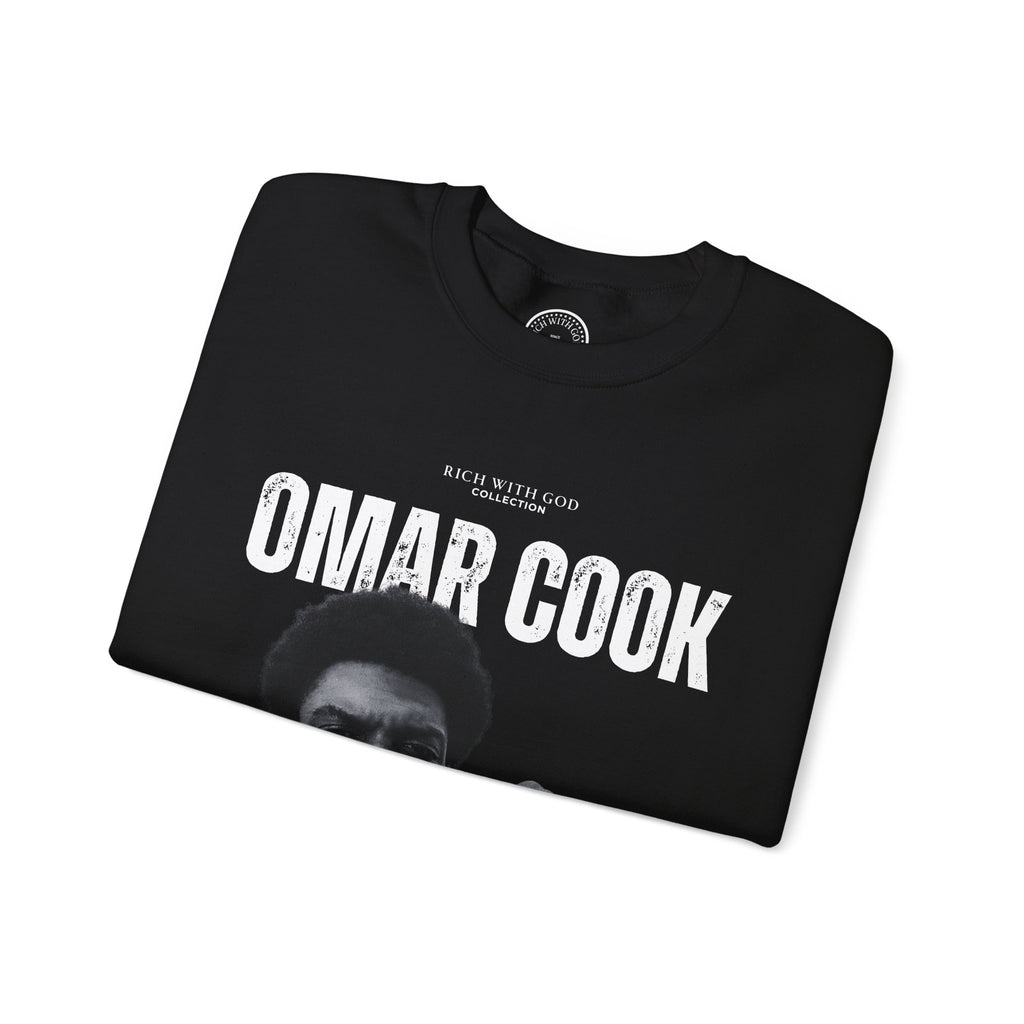 Omar Cook “Retro” Tribute Crewneck — Legacy • Success • Impact