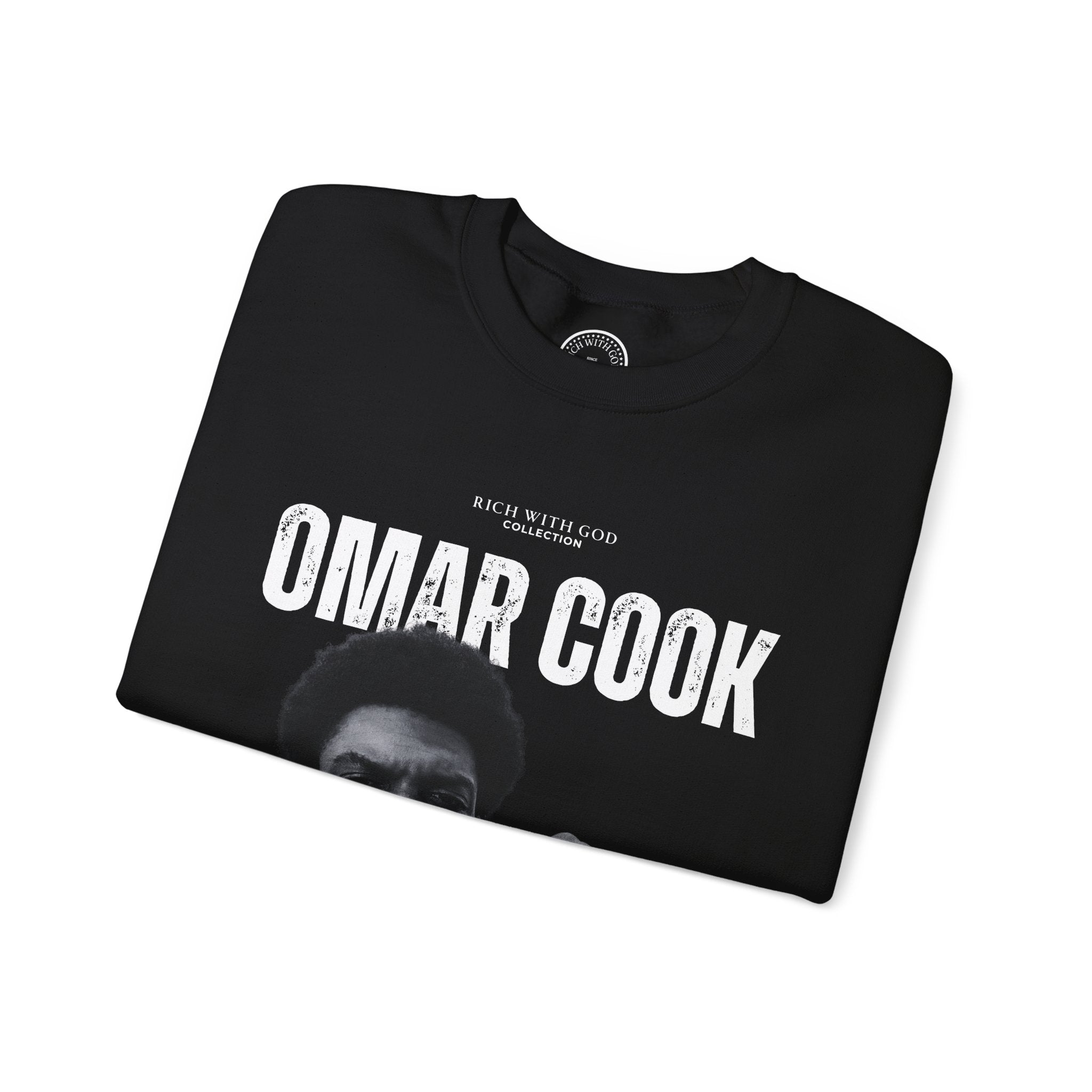 Omar Cook “Retro” Tribute Crewneck — Legacy • Success • Impact