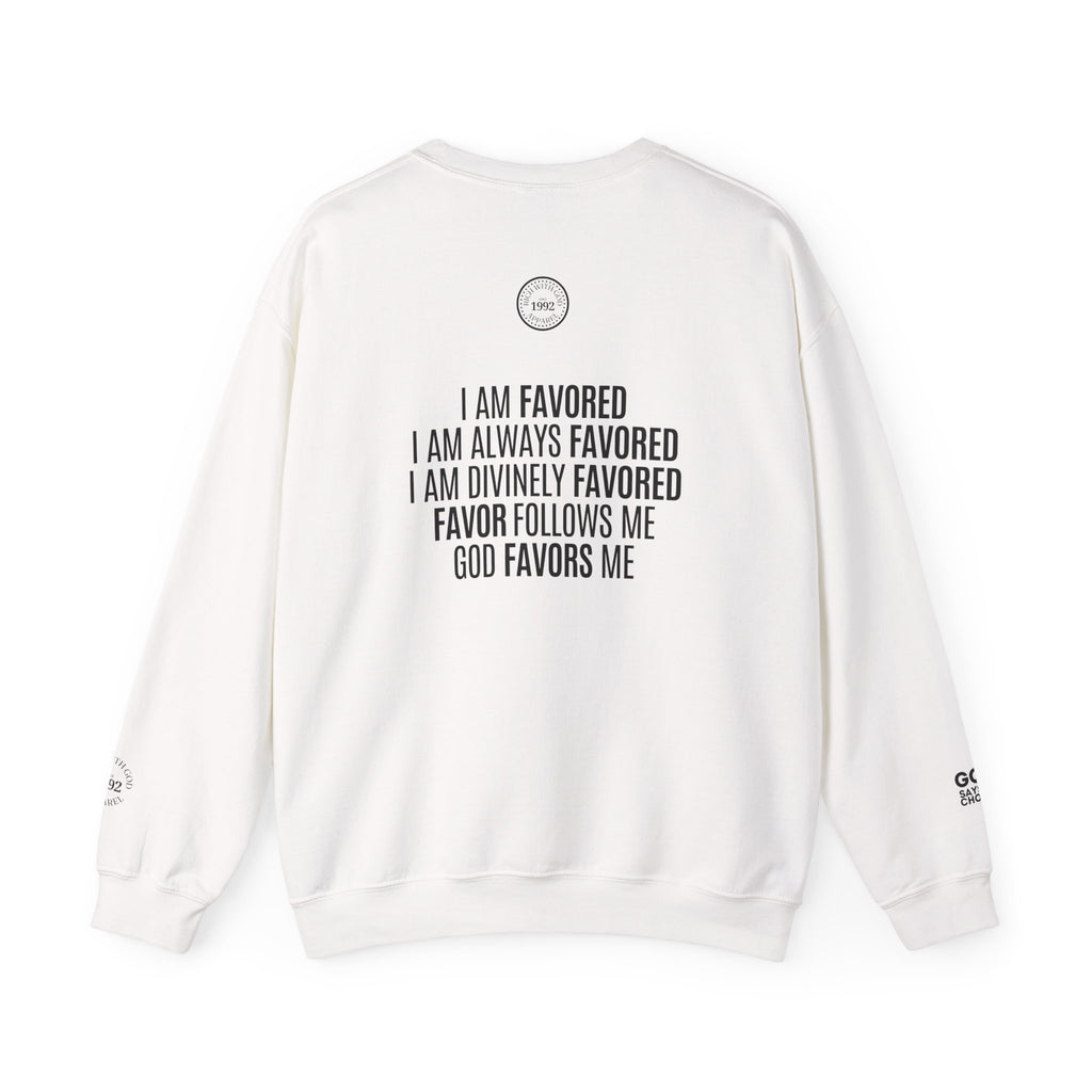 I Am Divinely Favored Crewneck Sweatshirt