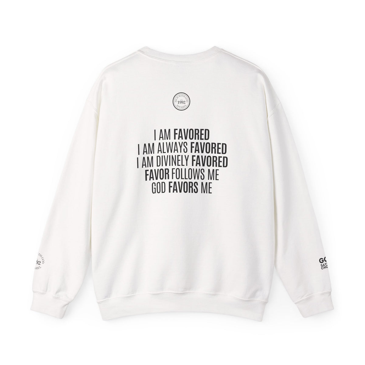 I Am Divinely Favored Crewneck Sweatshirt