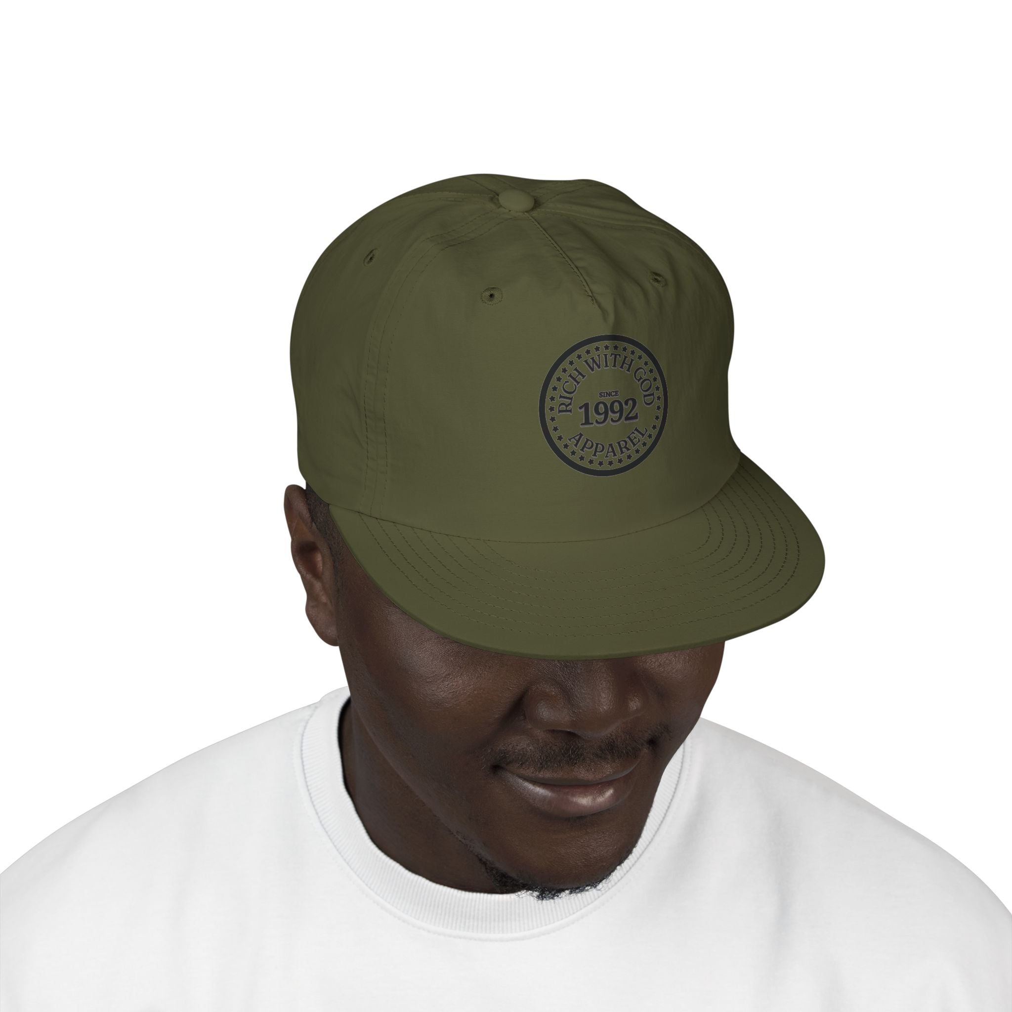 Rich With God Since 1992 Surf Cap Snapback