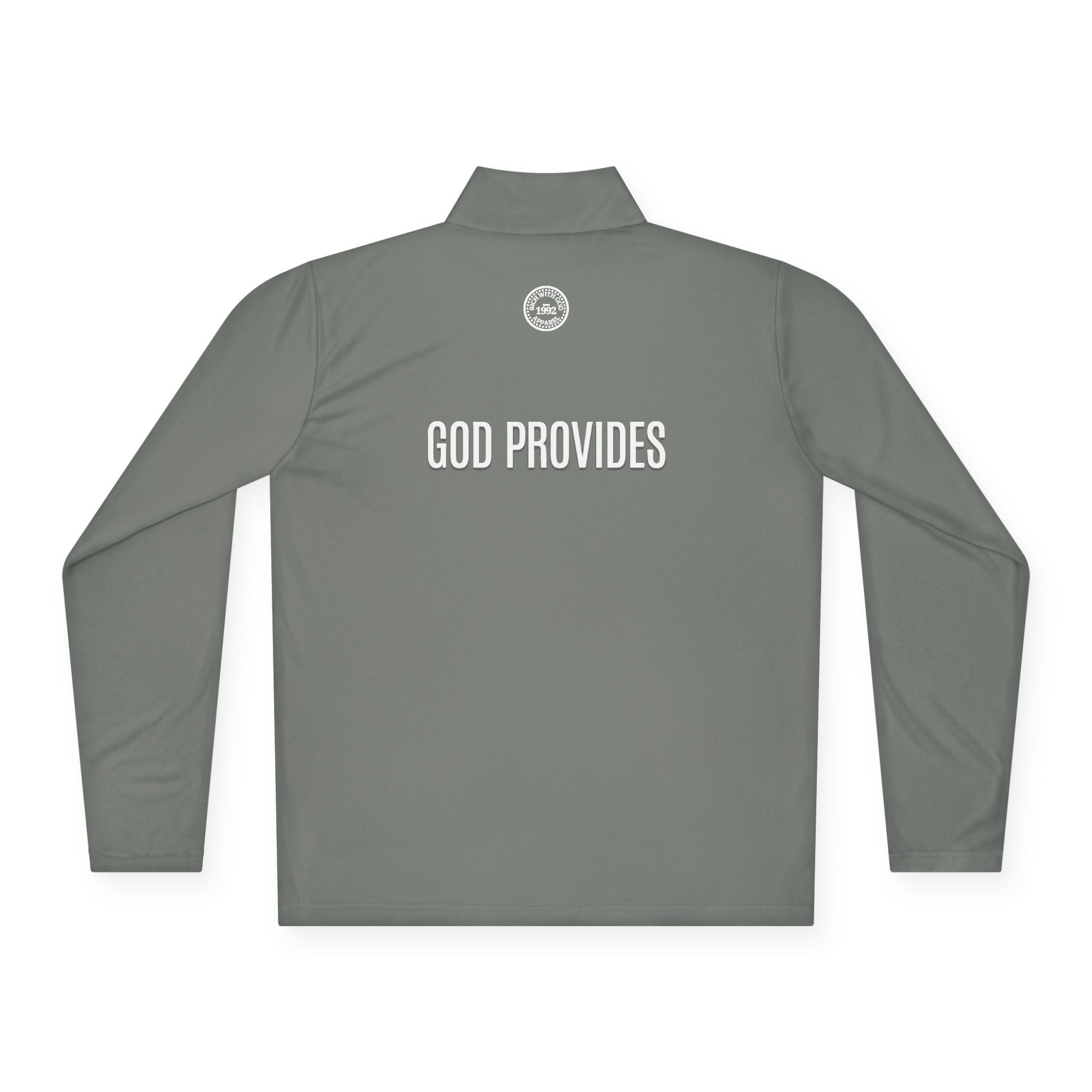 Rich With God Unisex Quarter-Zip Pullover