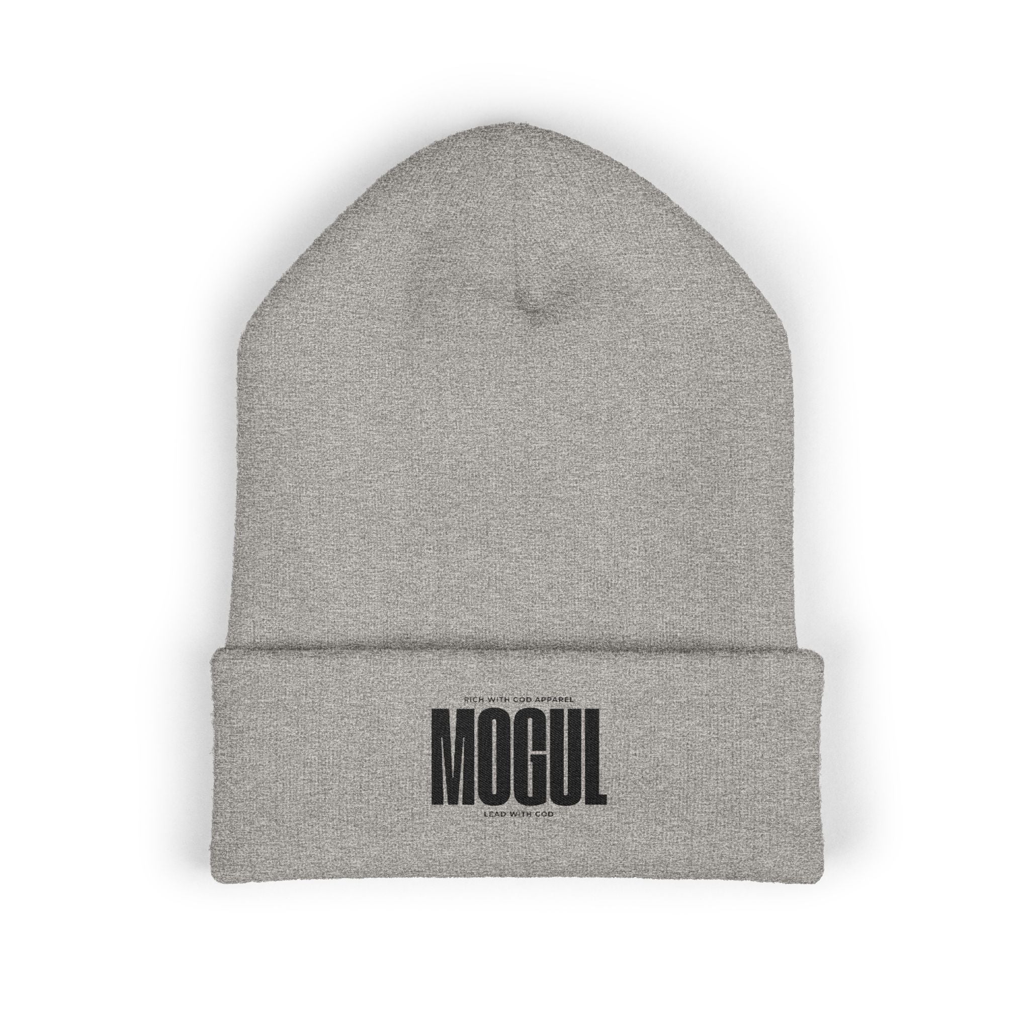 Mogul Embroidered Cuffed Beanie