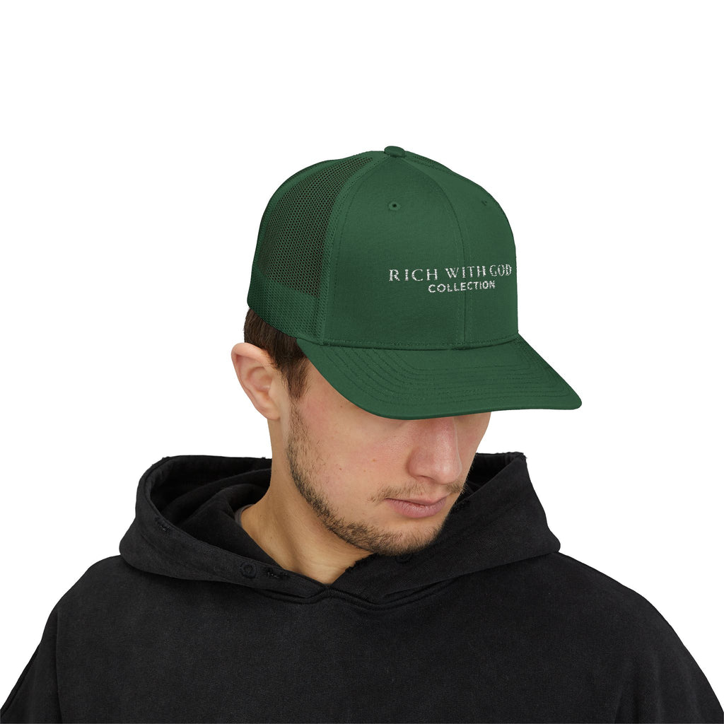 Rich With God Collection Snapback Trucker Cap