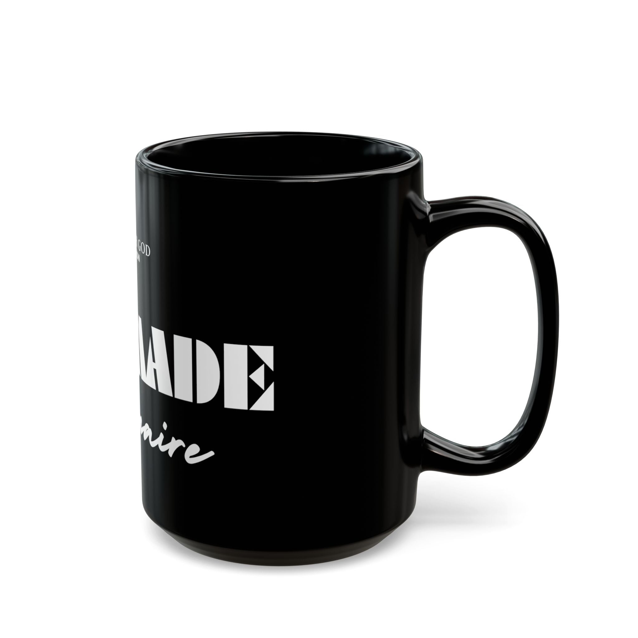 God Made Trillionaire Black Mug (11oz, 15oz)