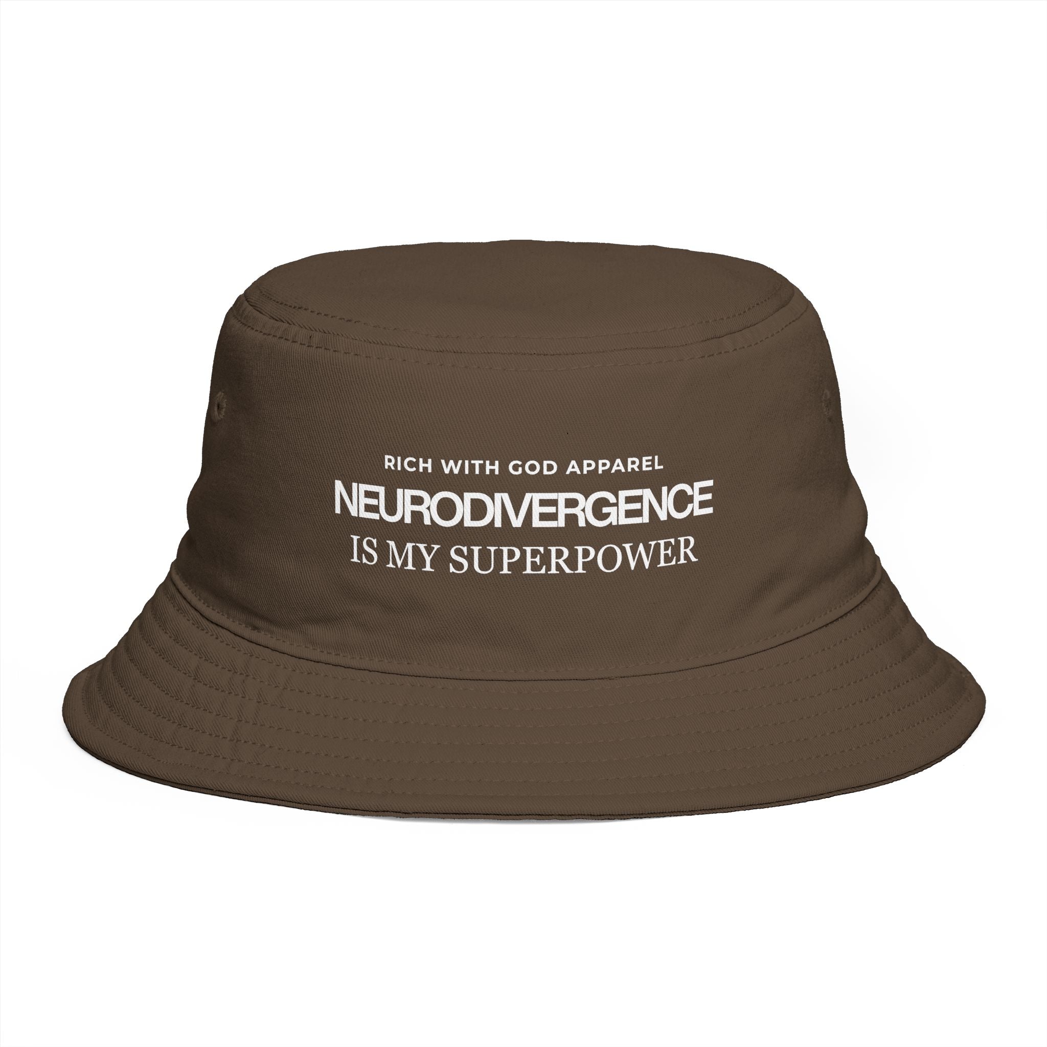 Neurodivergence is My Superpower Bucket Hat