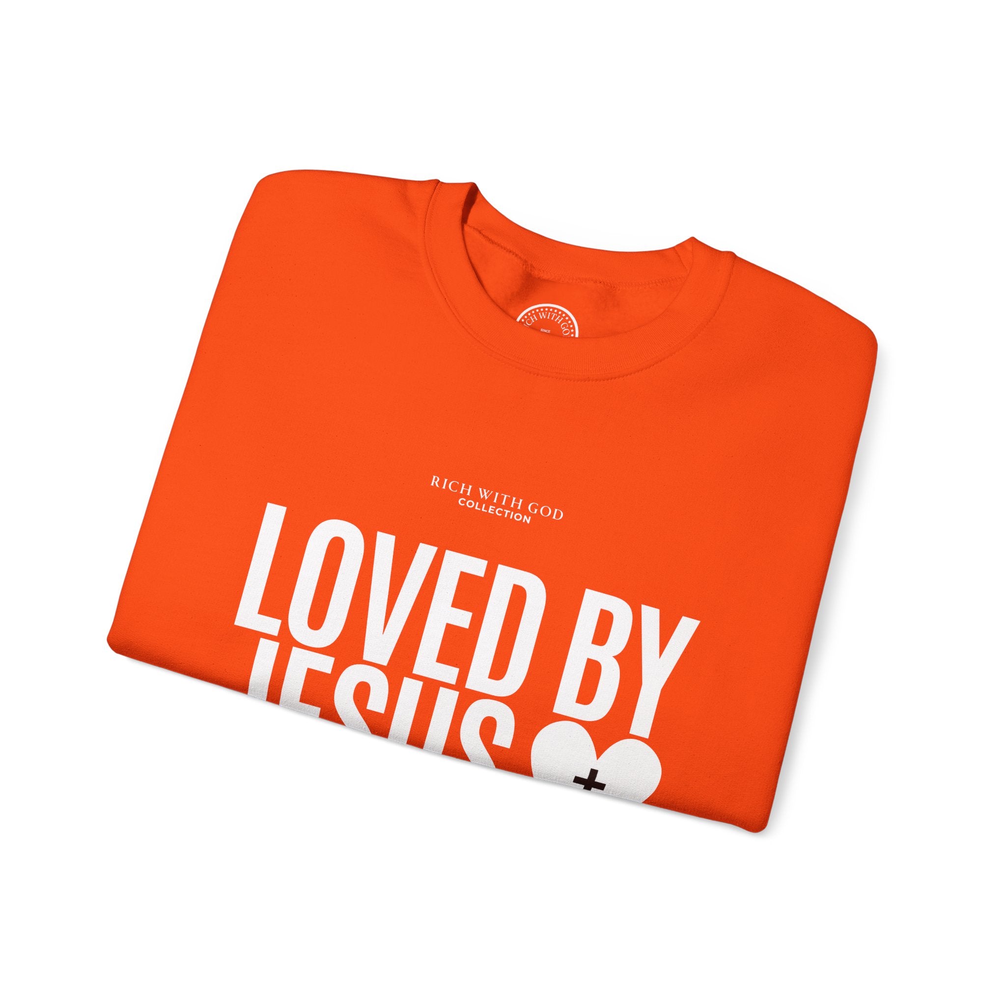 Loved By Jesus Crewneck Sweatshirt