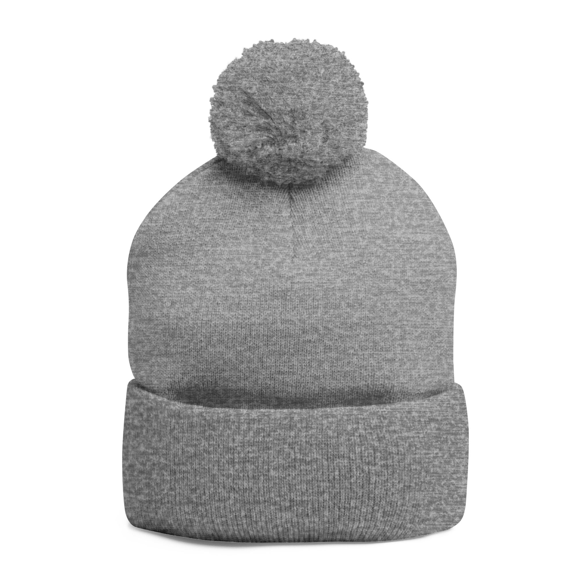 God's Soldier Embroidered Pom-Pom Beanie