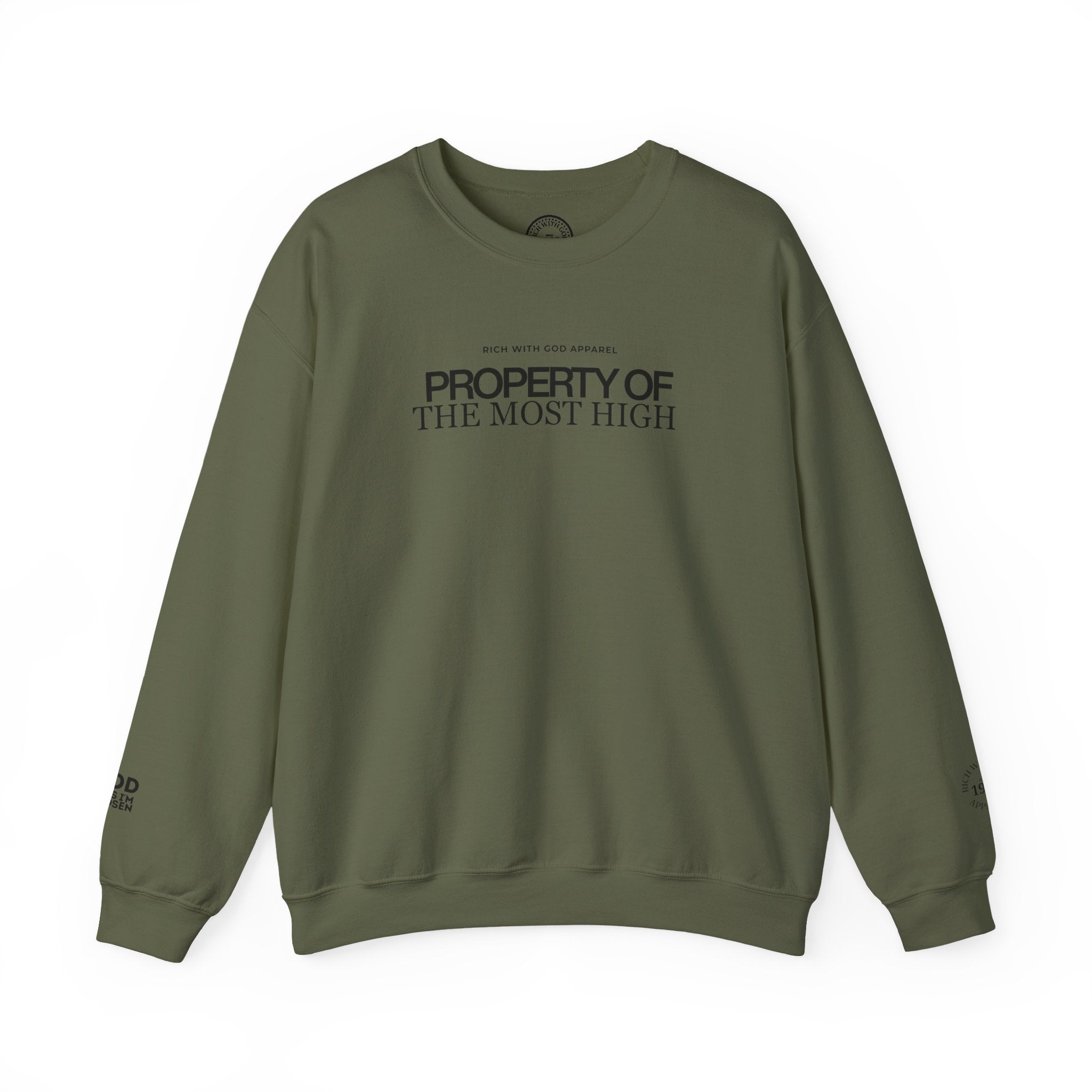 Property of the Most High Crewneck Sweatshirt