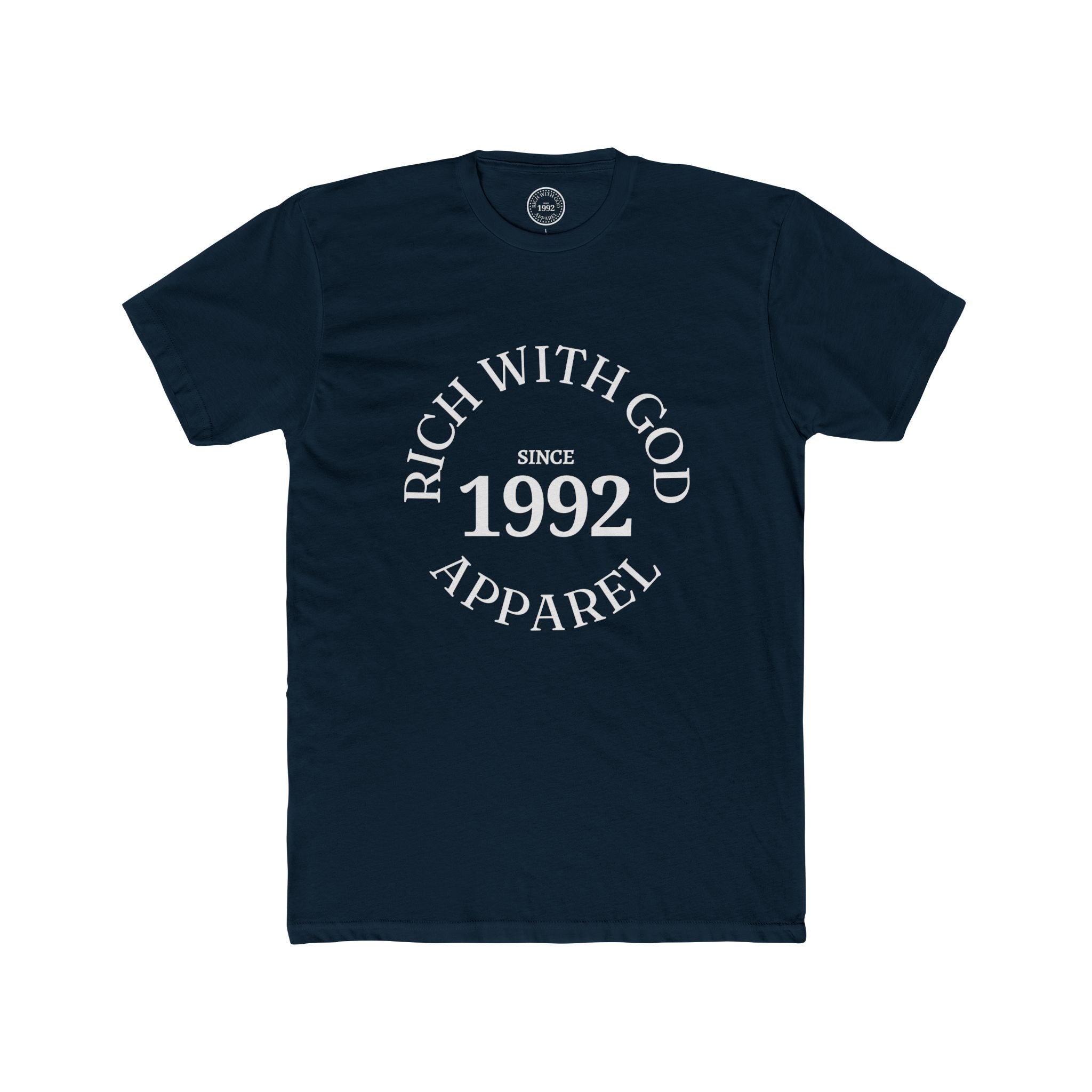 Rich With God Original Crew Tee — God Provides Edition