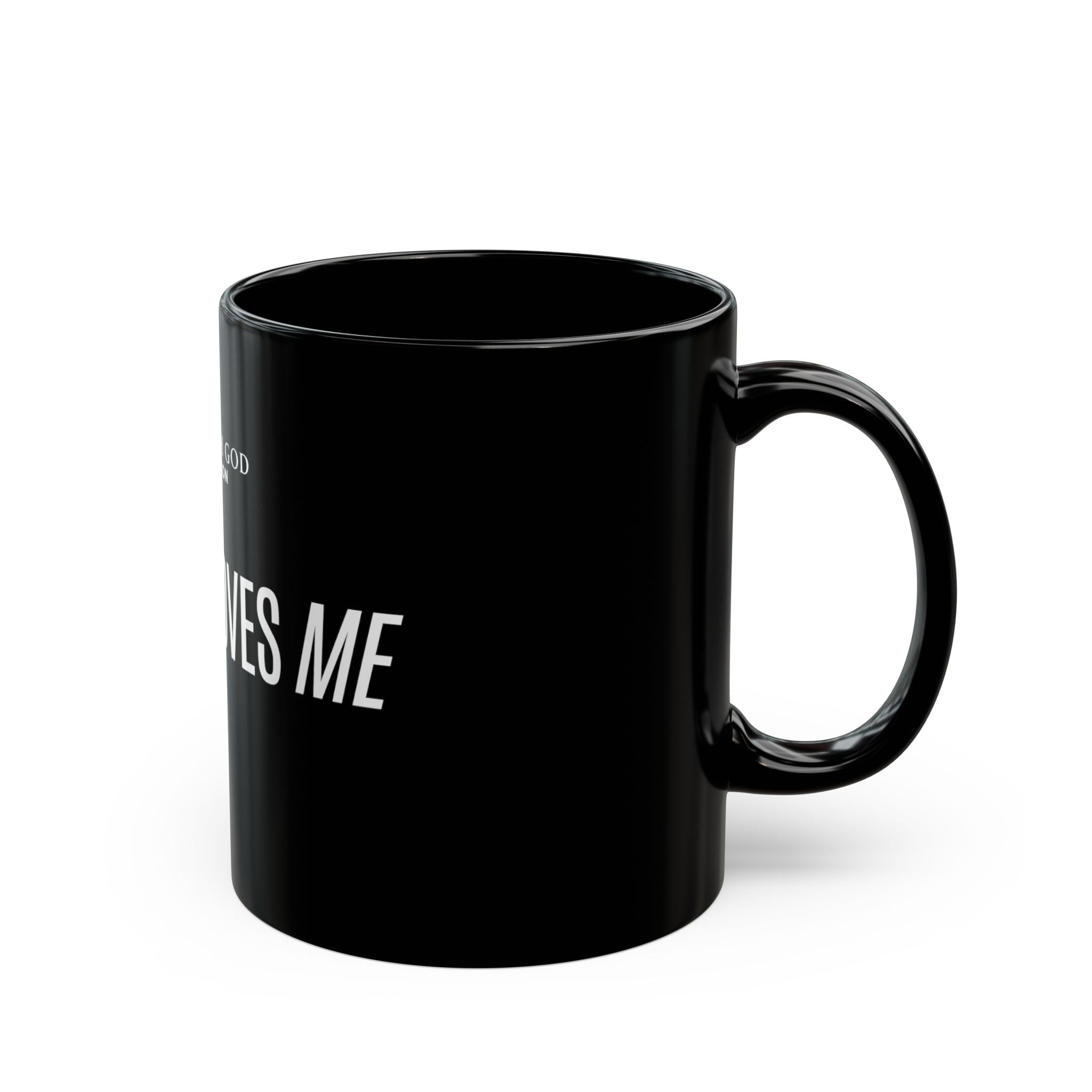 Money Loves Me Black Mug (11oz, 15oz)