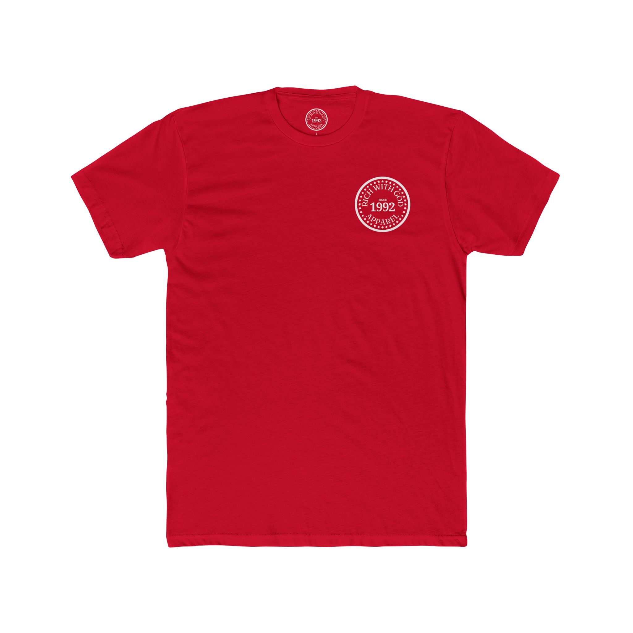 Rich With God Since 1992 Crew Tee
