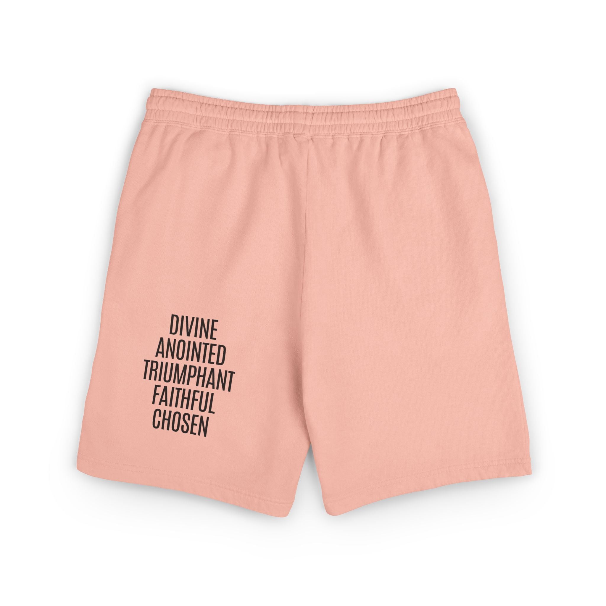 Rich With God Unisex Garment-Dyed Lightweight Fleece Sweat Shorts