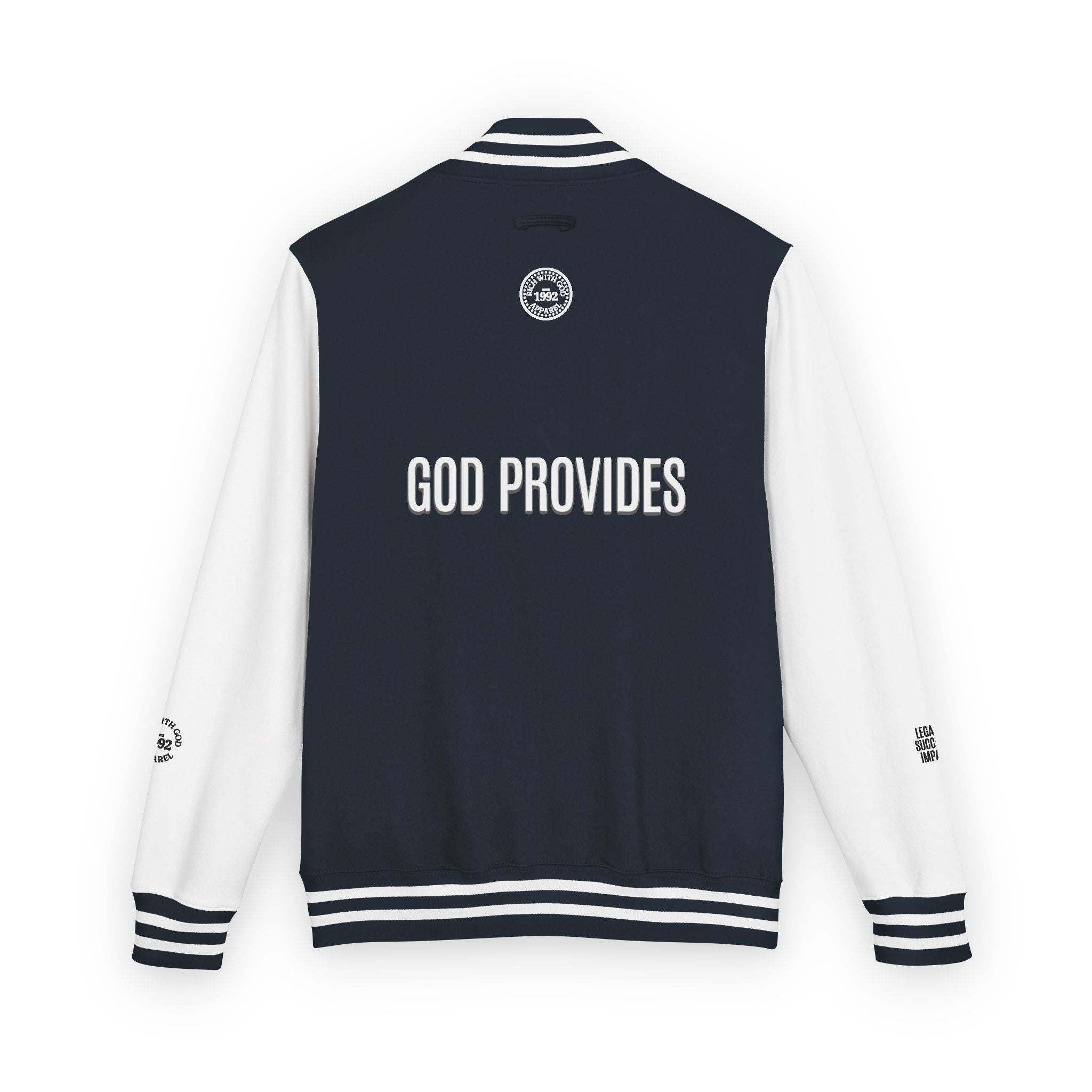 RWG - Rich With God Varsity Letterman Jacket