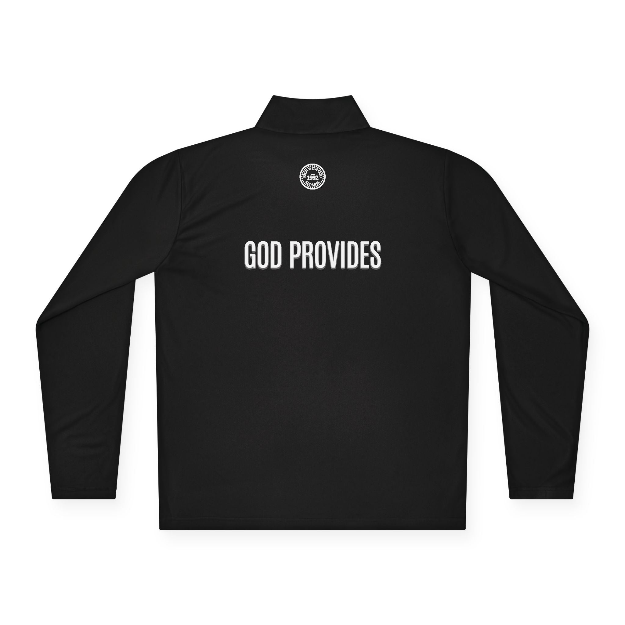 Rich With God Unisex Quarter-Zip Pullover