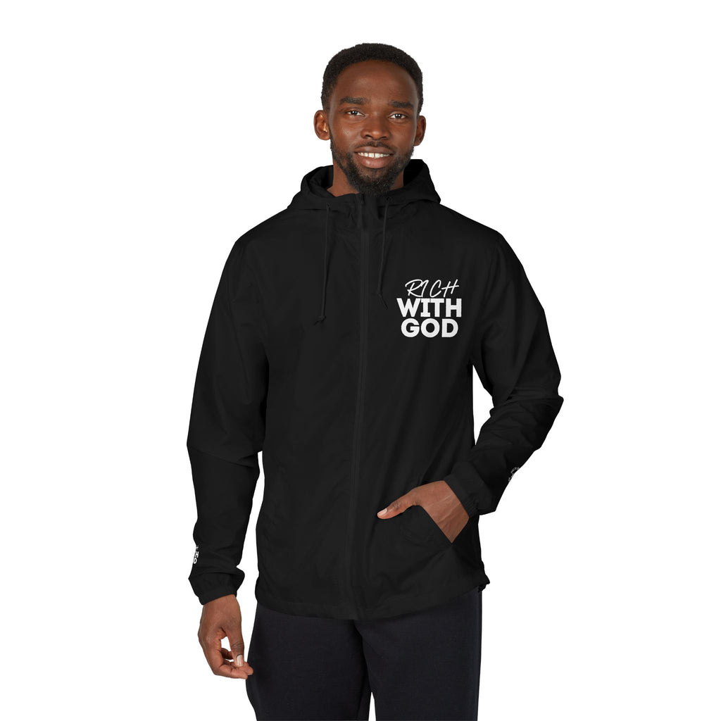 Rich With God Windbreaker Jacket