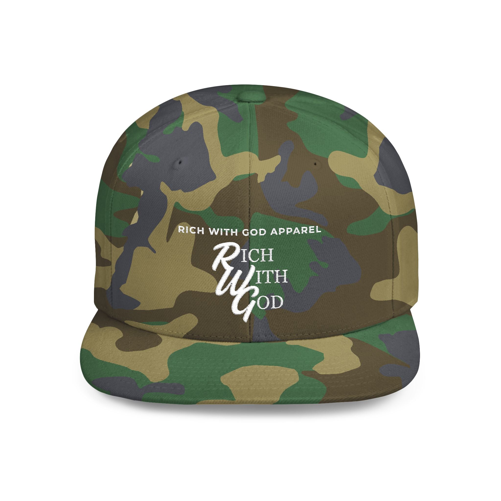 RWG – Rich With God Flat Bill Snapback