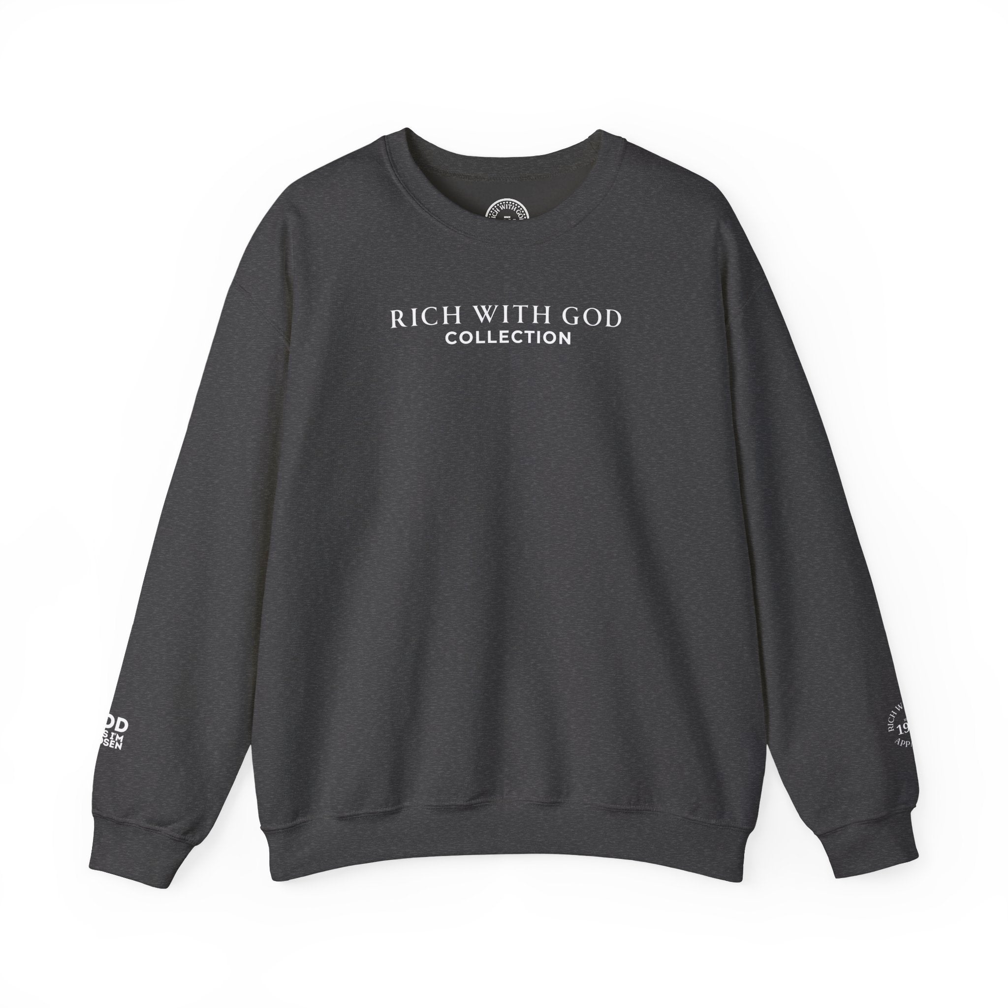 Rich With God Collection Crewneck Sweatshirt