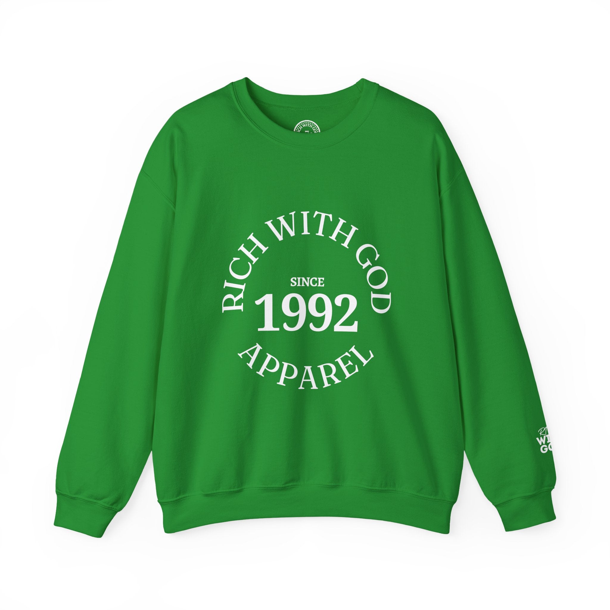 Rich With God Original Crewneck — God Provides Edition