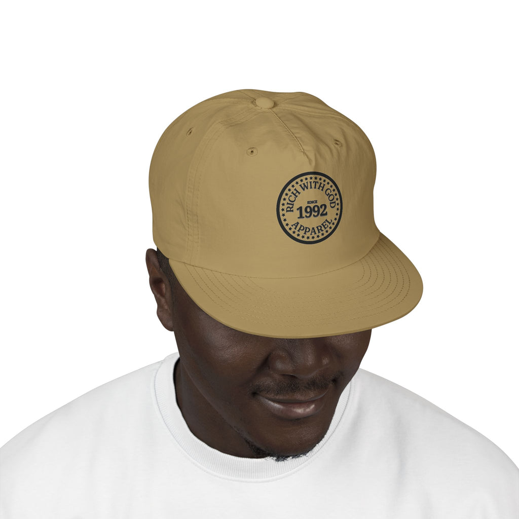 Rich With God Since 1992 Surf Cap Snapback