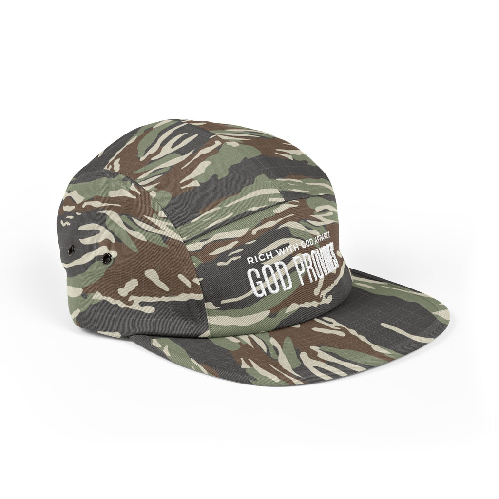 God Provides 5 Panel Cap (Embroidery)