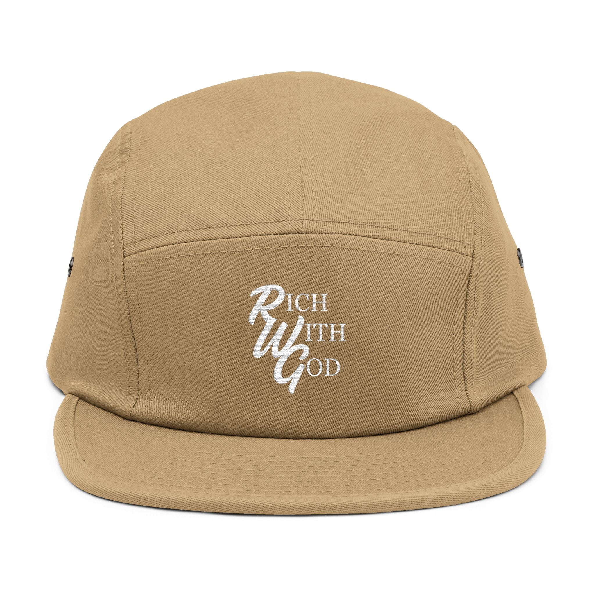 RWG – Rich With God Panel Cap (Embroidery)