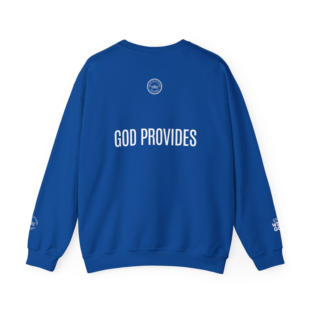 Rich With God Matthew 6:33 Crewneck Sweatshirt