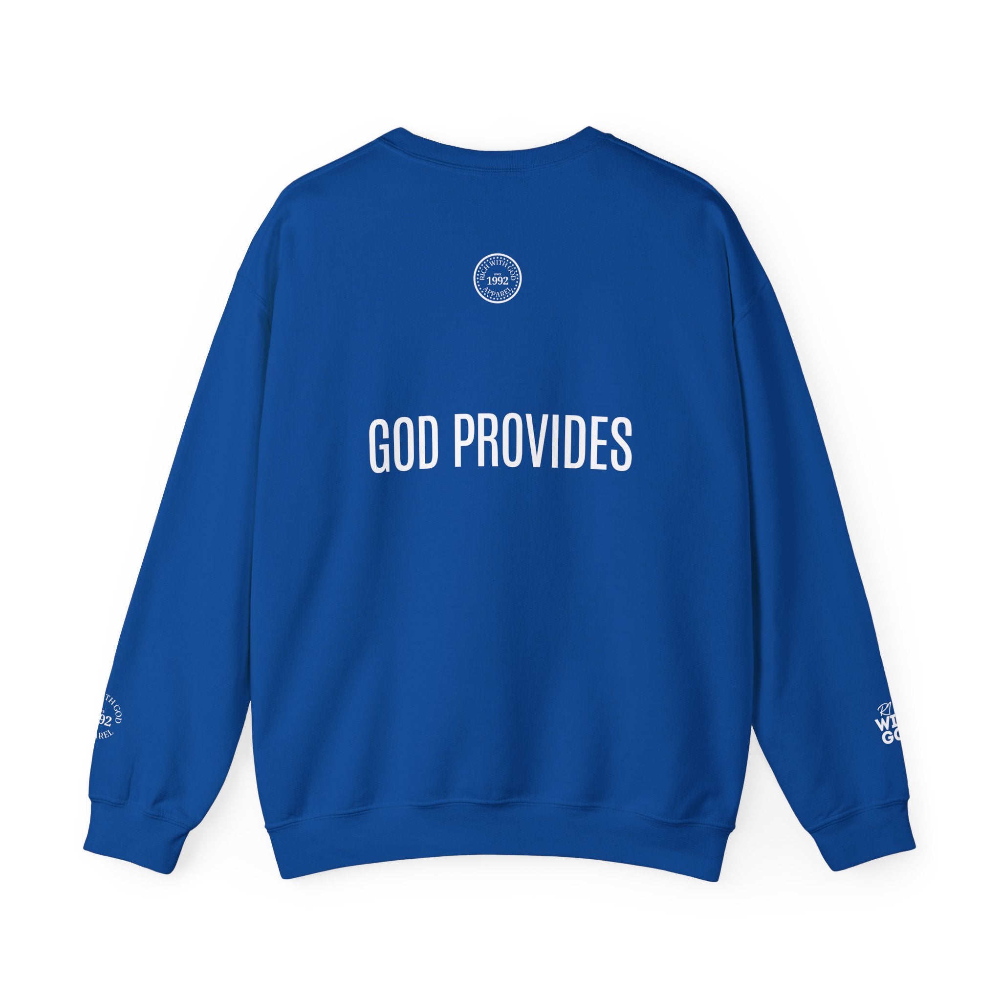 Rich With God Matthew 6:33 Crewneck Sweatshirt