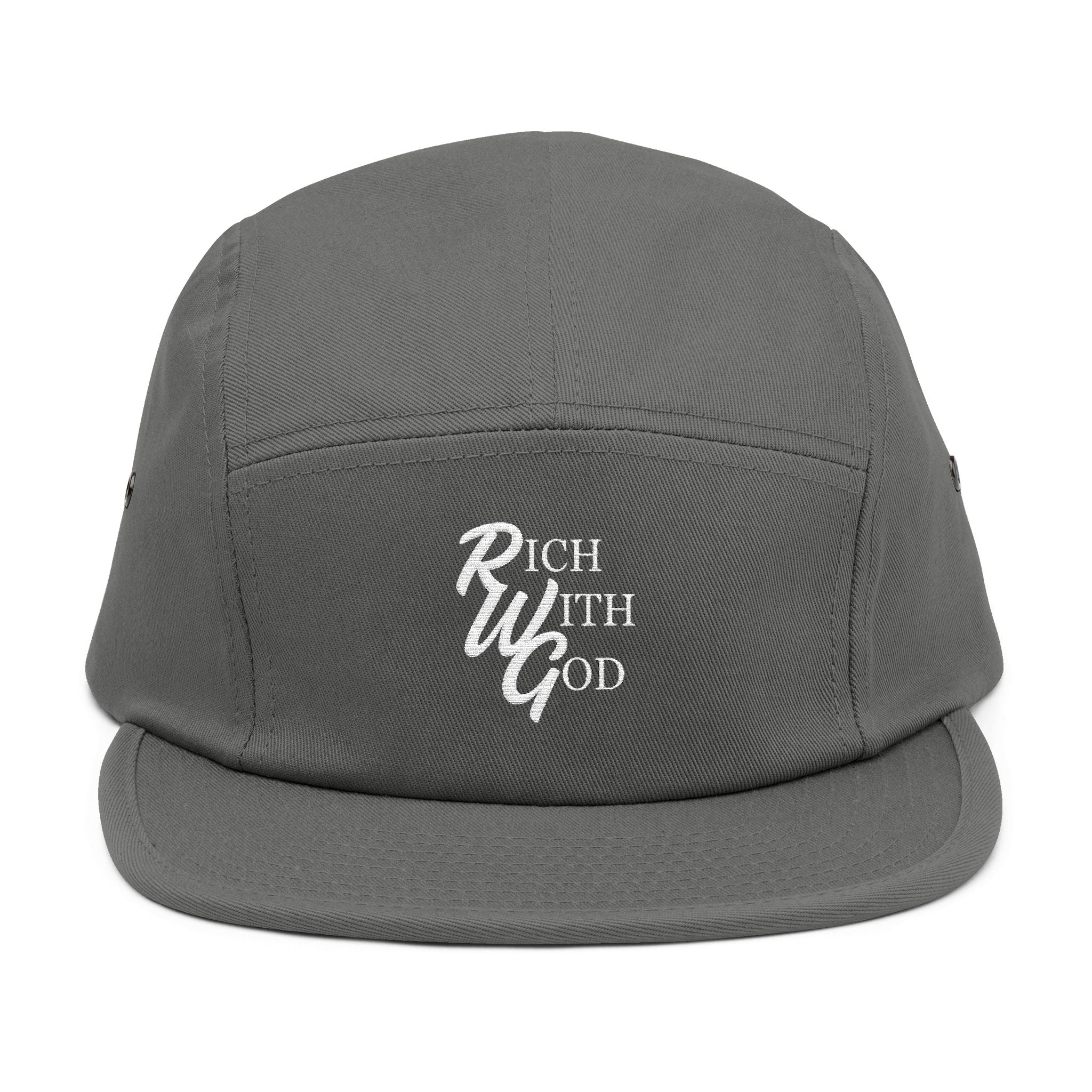 RWG – Rich With God Panel Cap (Embroidery)