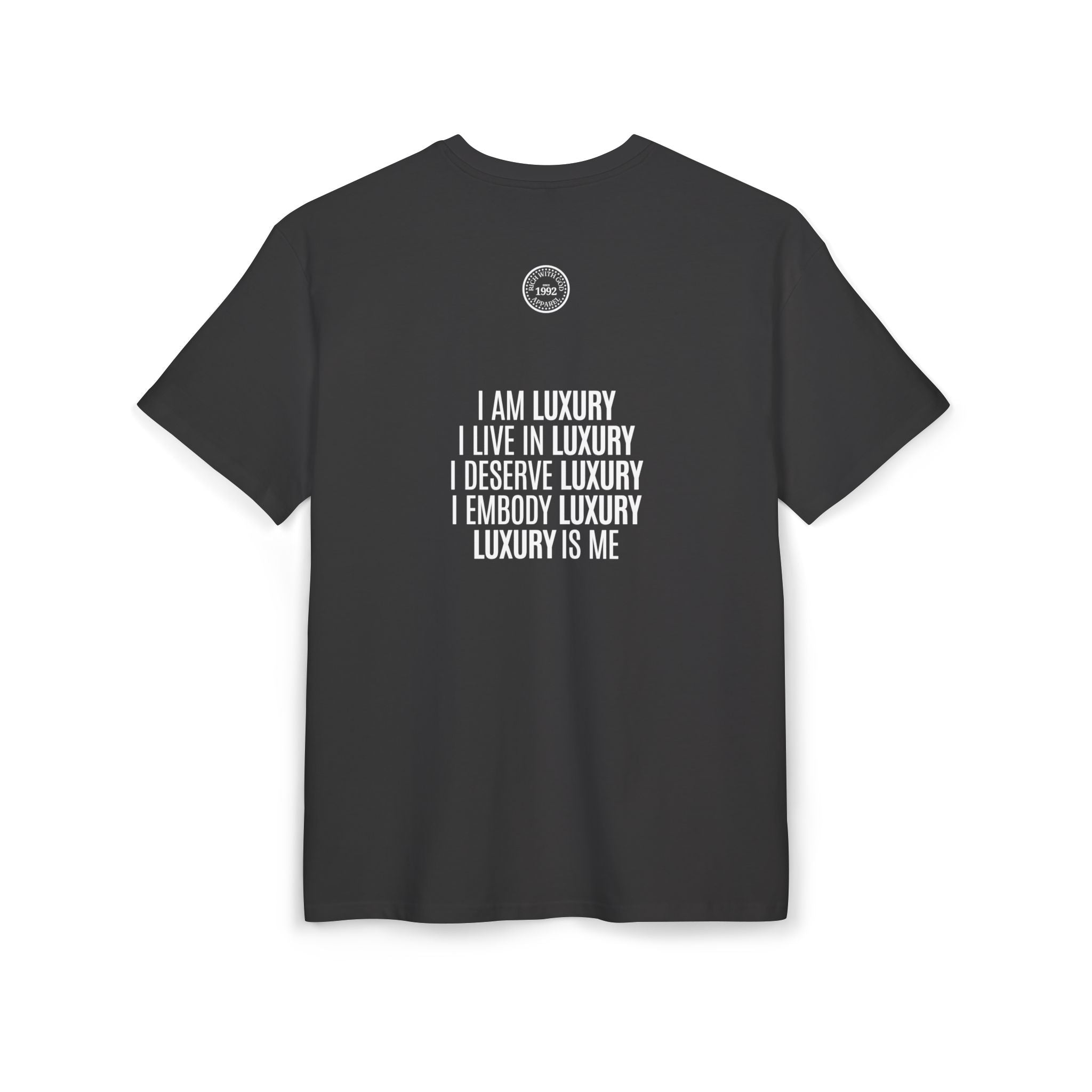 Luxury Life – I Deserve Everything Oversized Graphic Tee