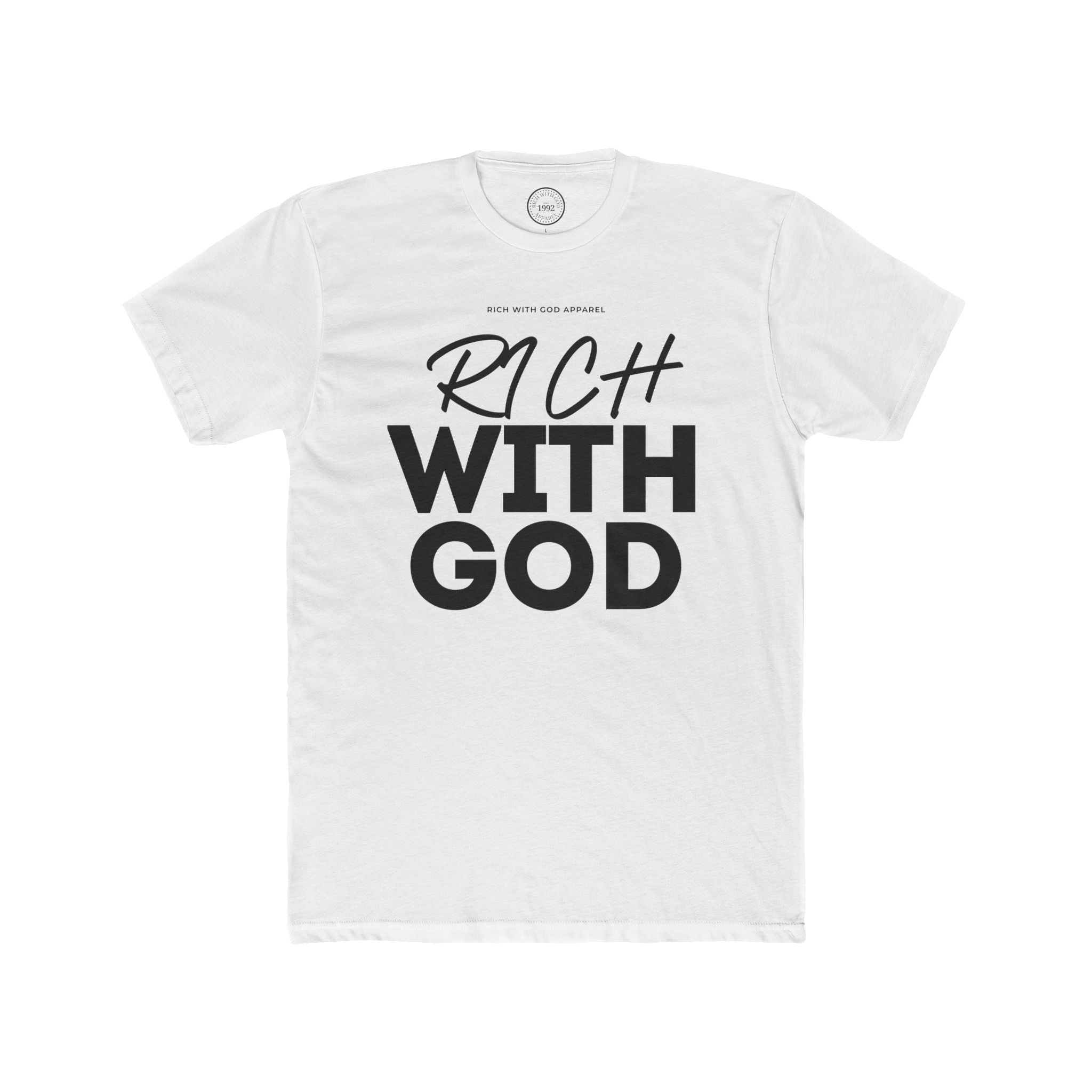 Rich With God Crew Tee