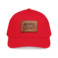 Mental Giant Leather Patch Baseball Cap
