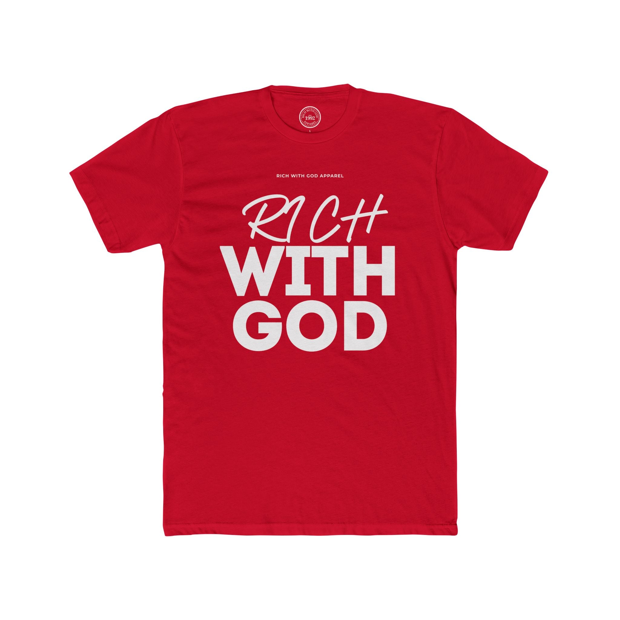 Rich With God Crew Tee