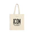 Icon - The World's Biggest Beige Cotton Canvas Tote Bag