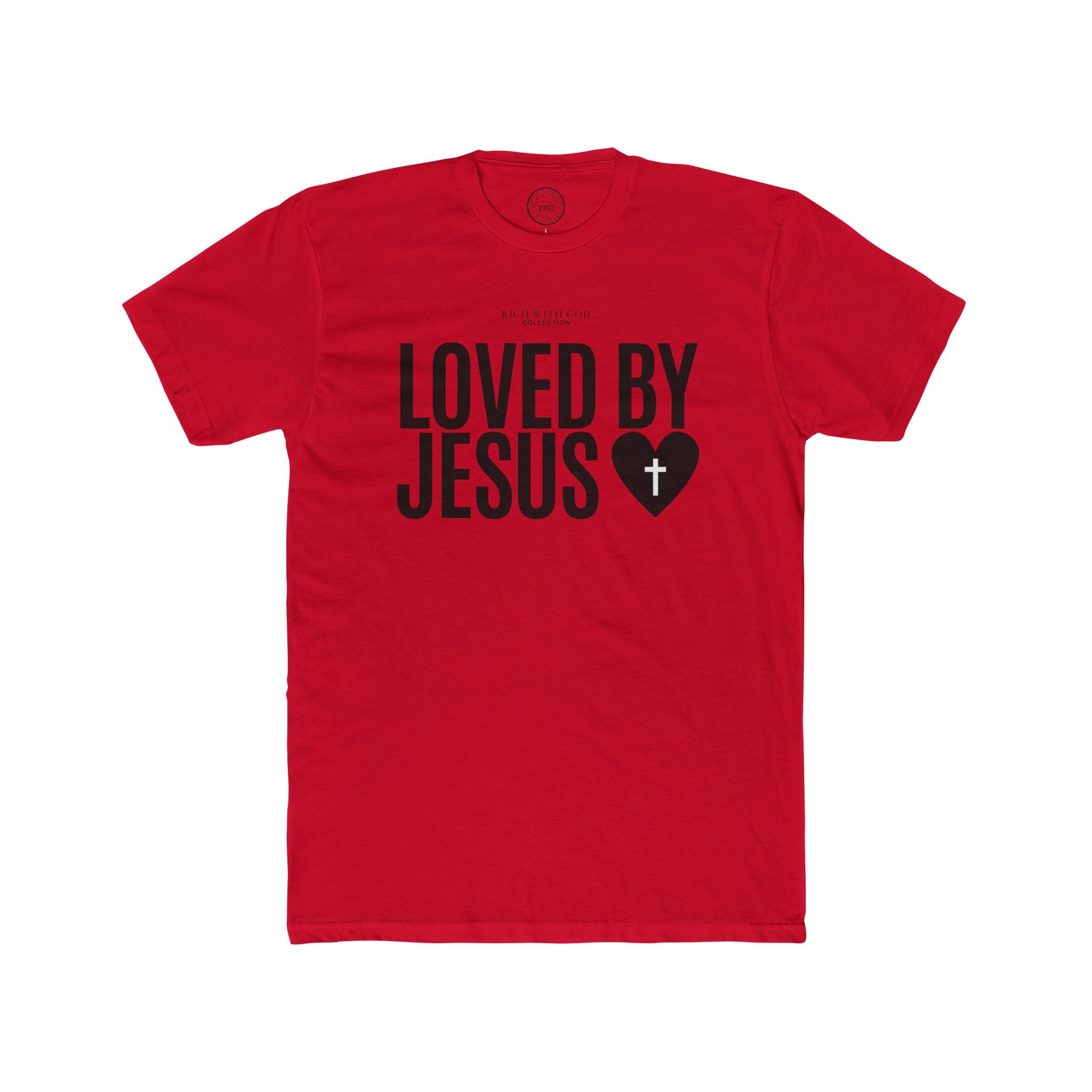 Loved By Jesus Crew Tee