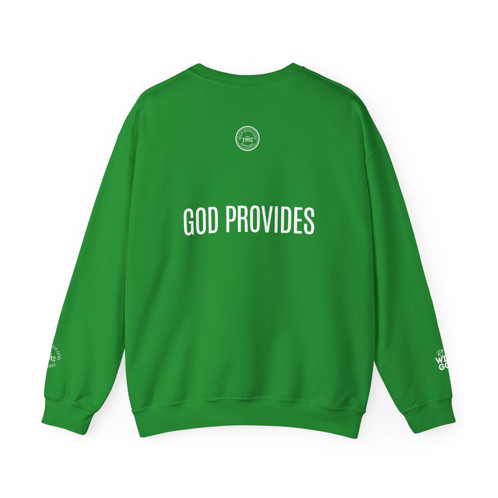 Rich With God Matthew 6:33 Crewneck Sweatshirt