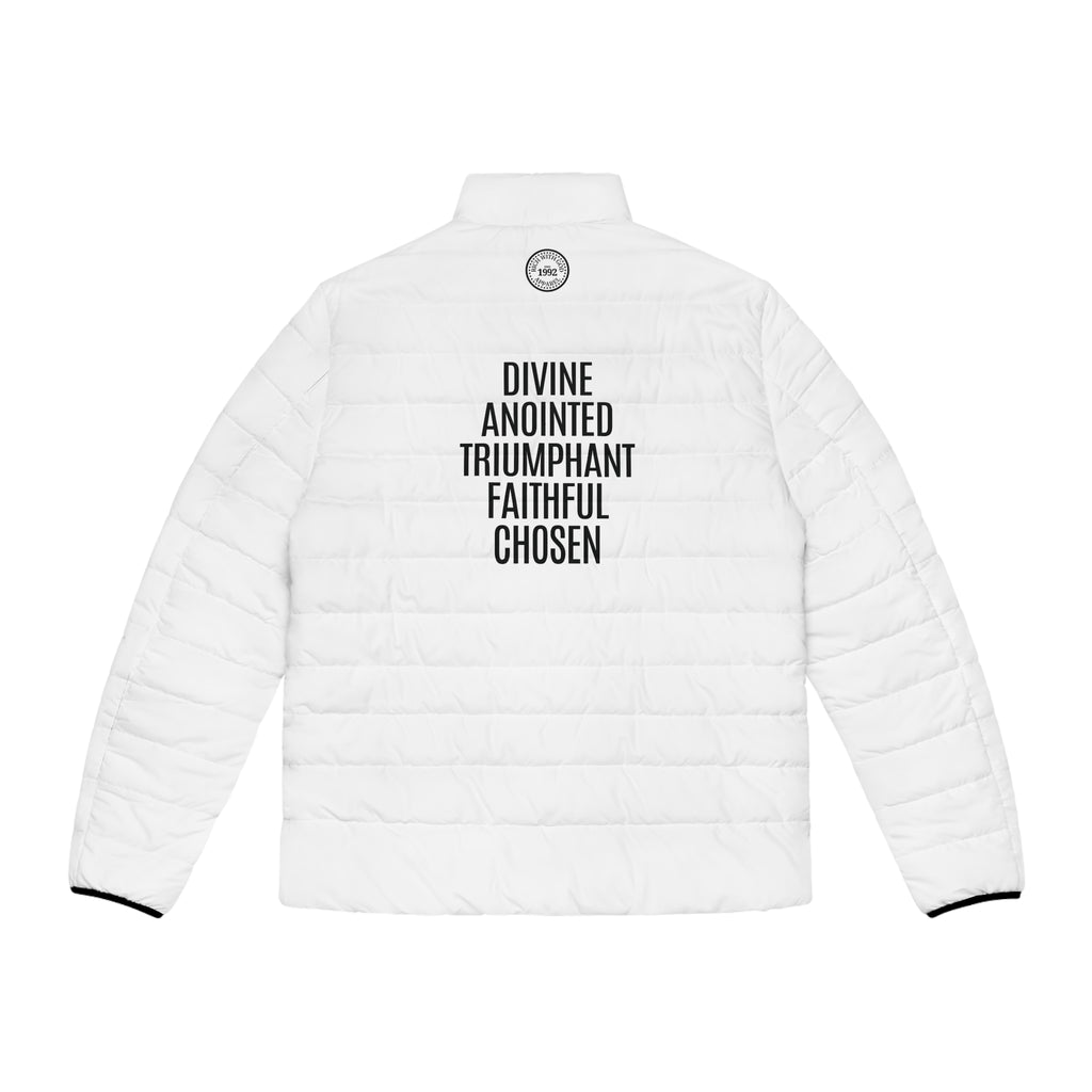 Rich With God Men's Puffer Jacket