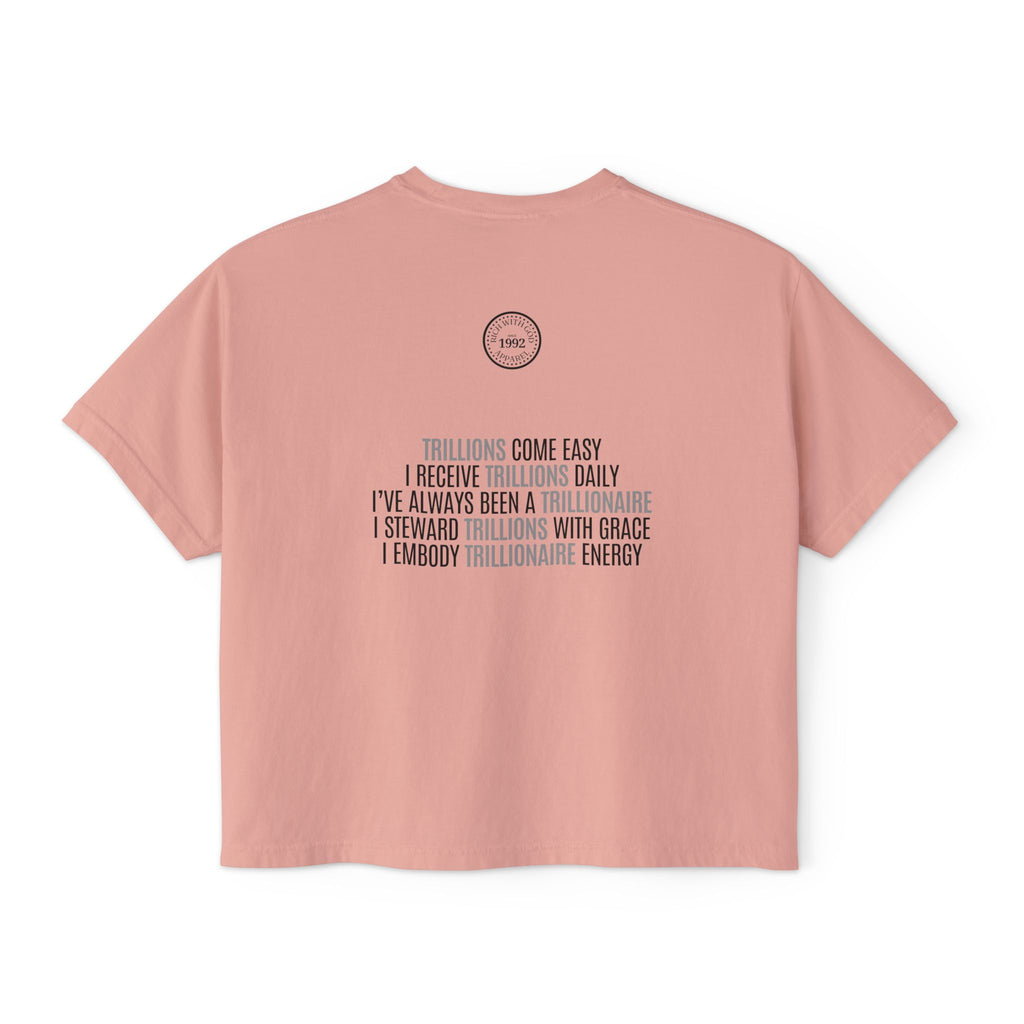 God Made Trillionaire Women's Boxy Tee