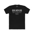 Rich With God Matthew 6:33 Crew Tee
