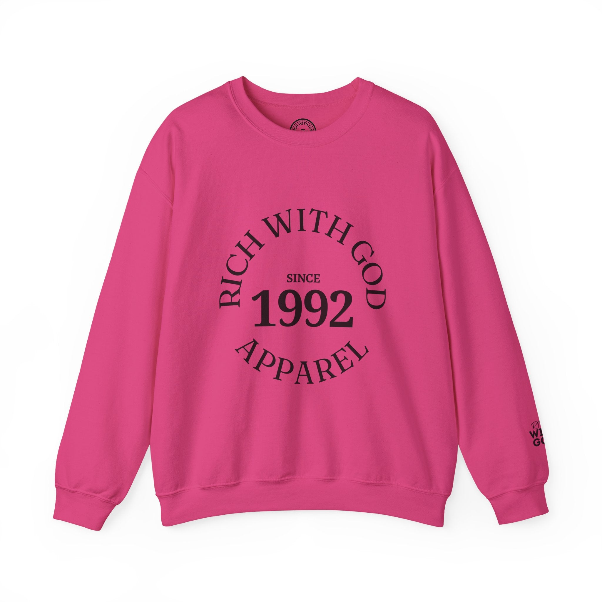 Rich With God Original Crewneck — God Provides Edition